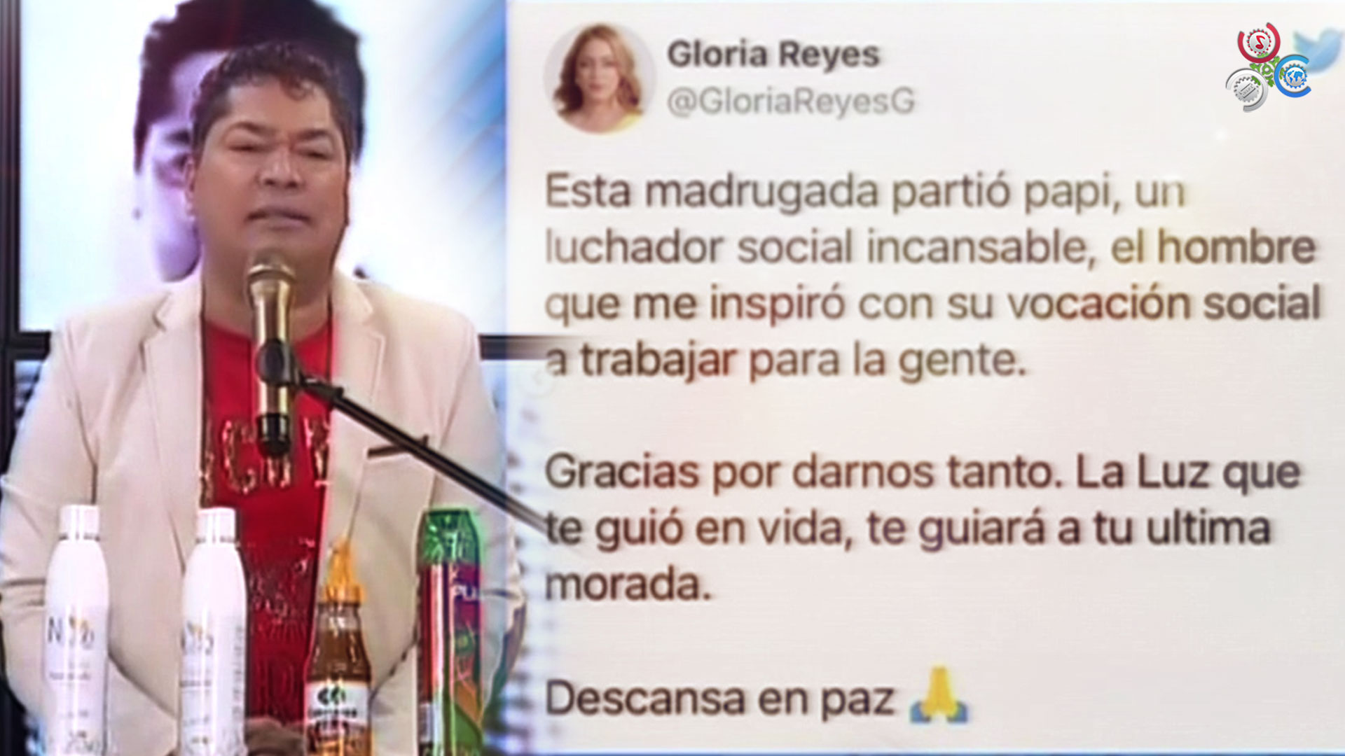 Así Piensa El Pachá Sobre El Padre De Gloria Reyes En | Pégate Y Gana Con El Pachá