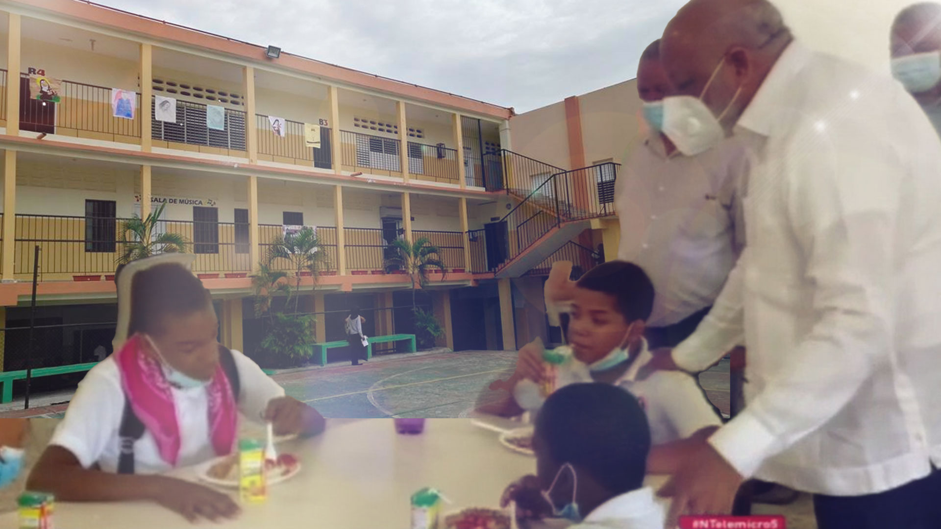 Ministro De Educación Evalúa Personalmente Asistencia De Estudiantes En Centros Escolares De San Cristóbal