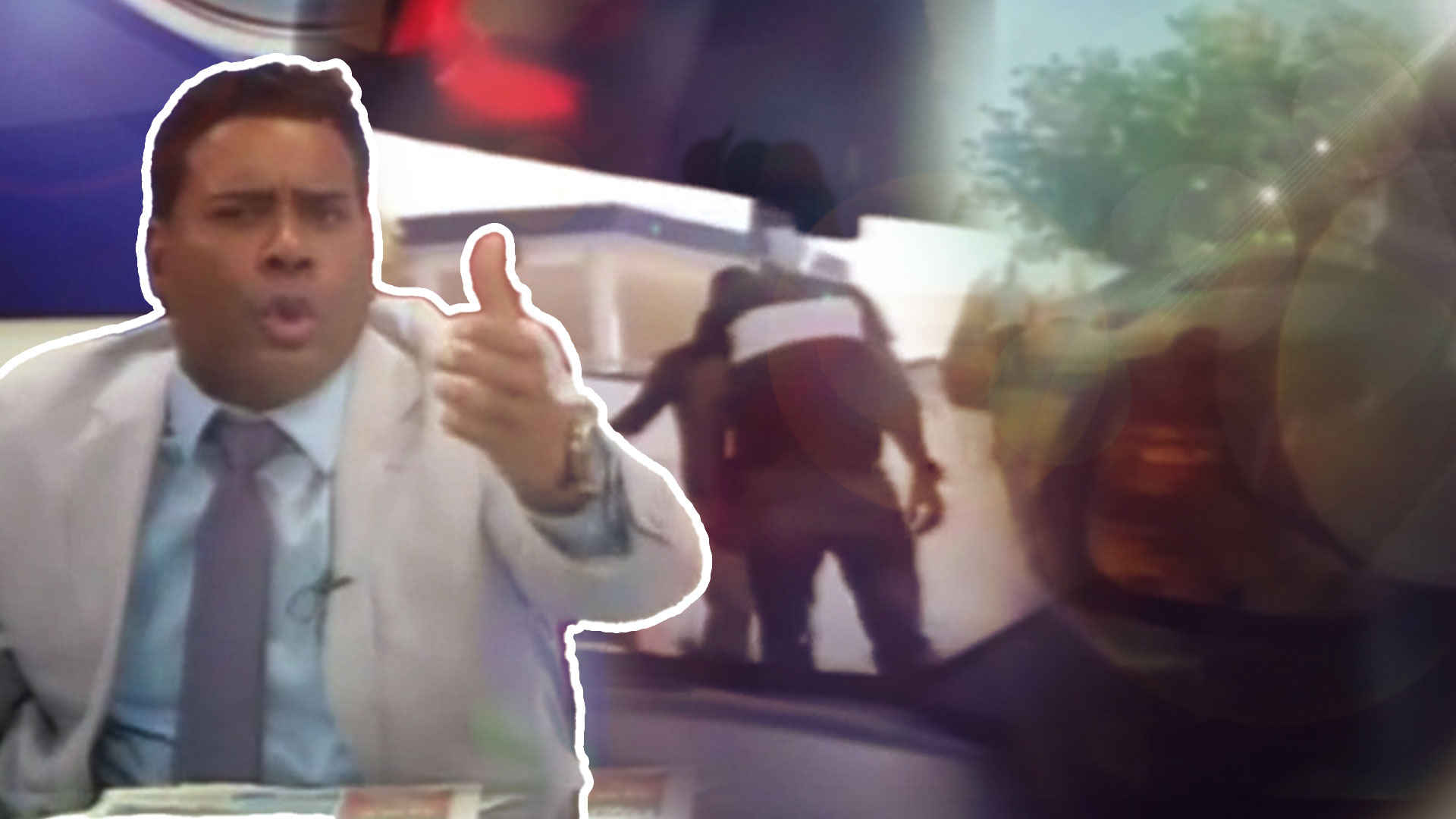 John Berry Se Come Con “yuca” Al Diputado Gregorio Domínguez Por Amenazar A Pareja Con Una Pistola