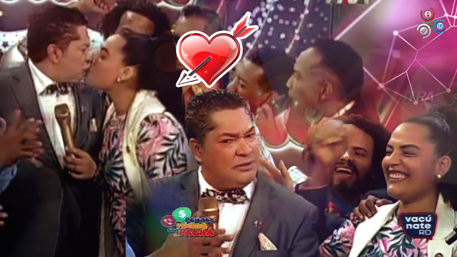 Jeniffer Marchena Le Dedica Unas Palabras A El Pachá Y Sellan Su Amor Con Un Beso | Pégate Y Gana Con El Pachá