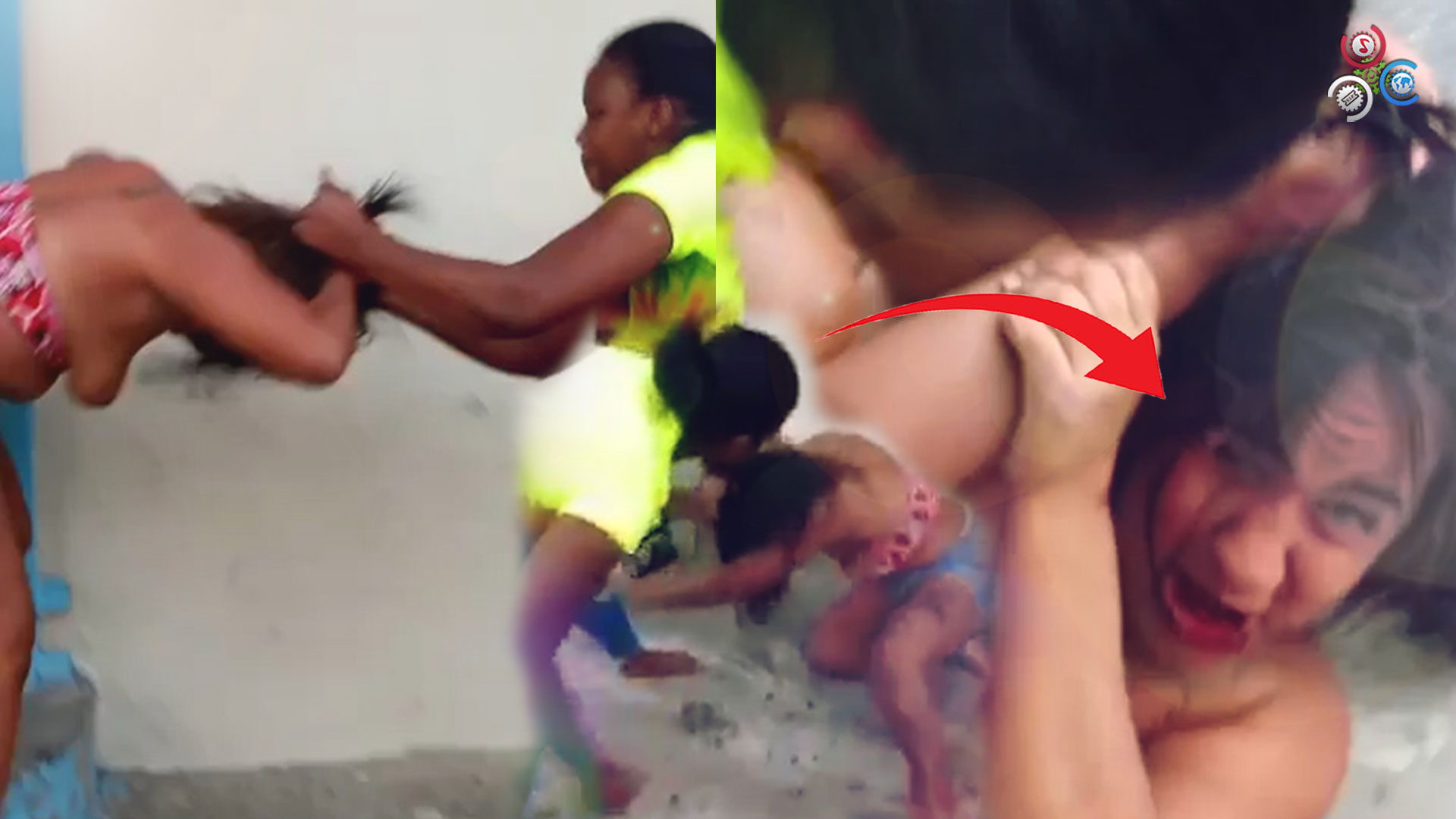 Mujer Limpia La Calle Con Otra Por El Amor De Un Hombre | Tiene Un Video íntimo Con Su Marido