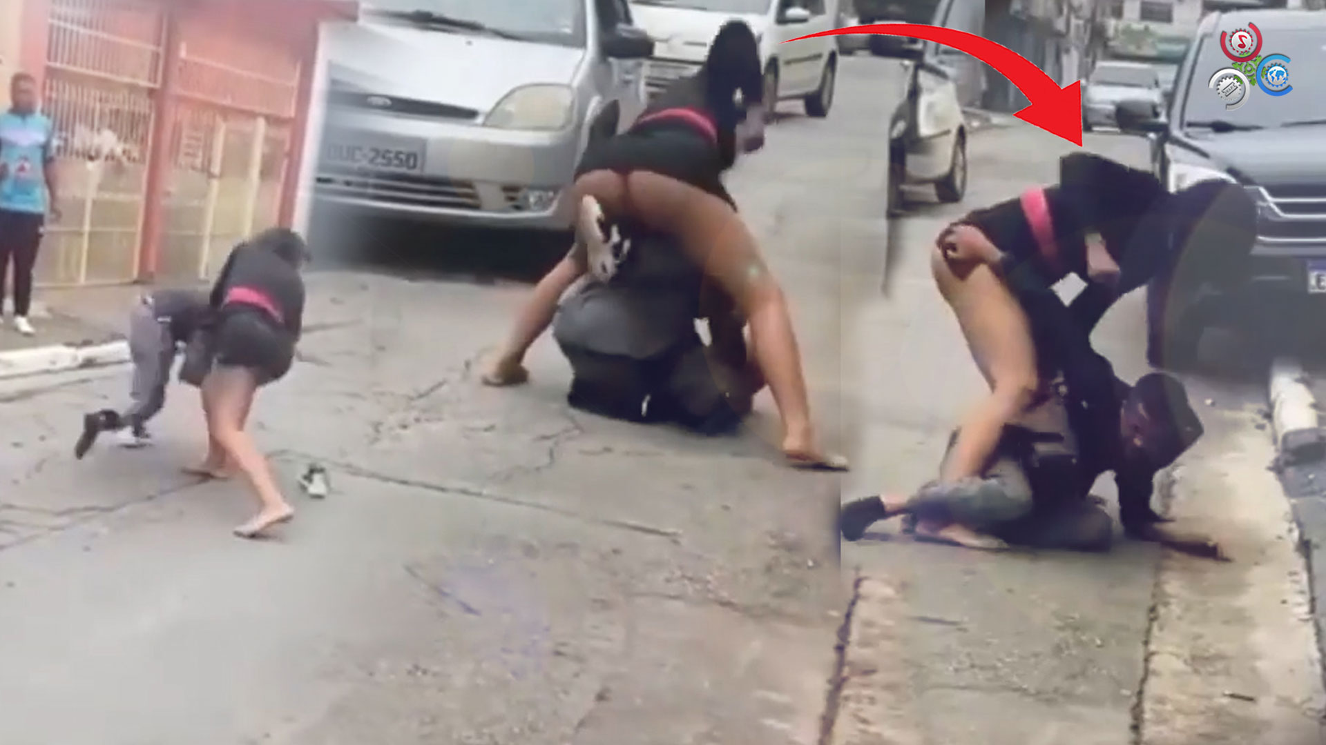 Mujer Le Da Tremenda Pela A Un Hombre Porque No Le Quiso Pagar Por Su Servicio | Quedó Sin Ganas