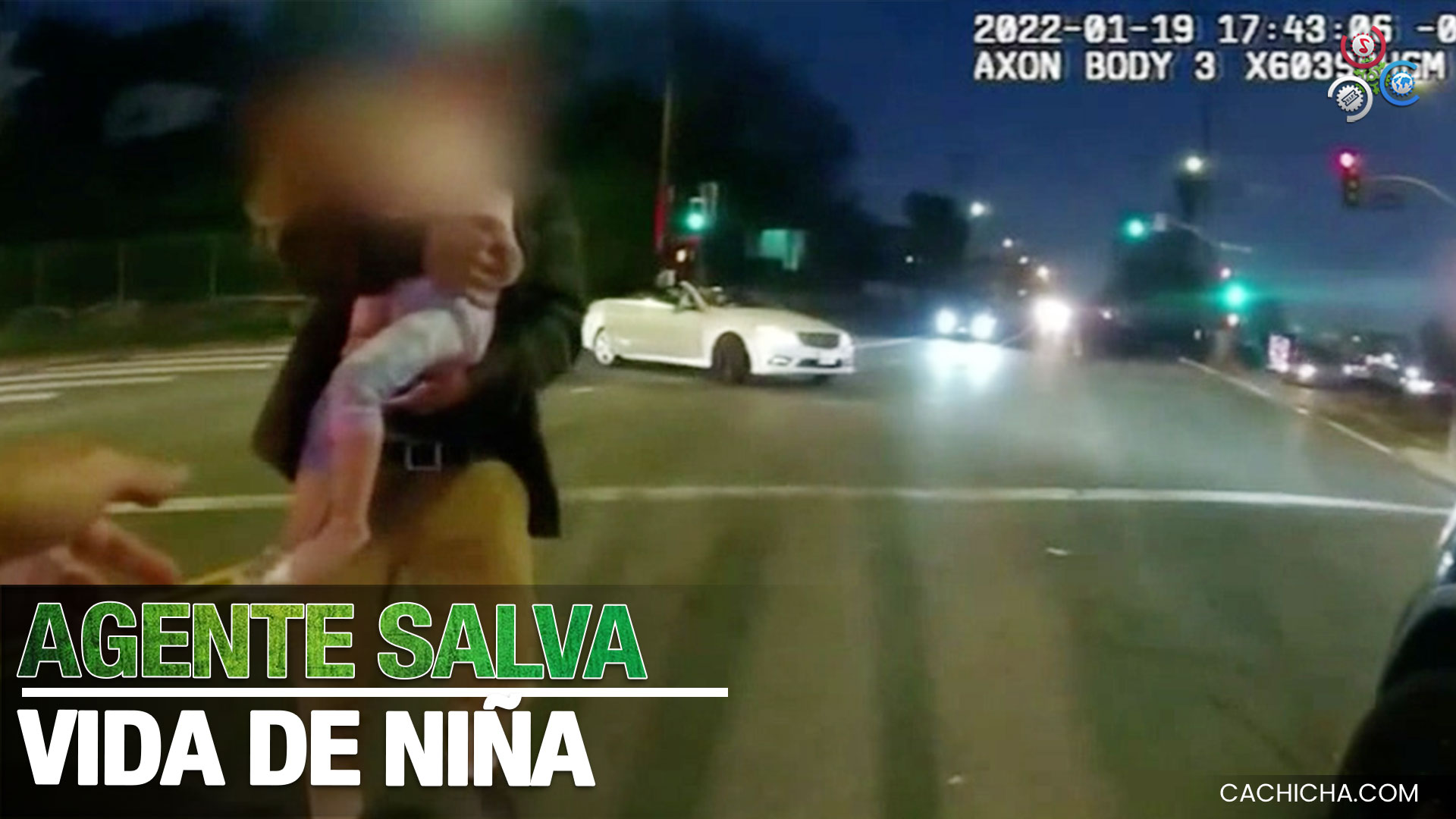 Agente Se Convierte En Héroe Tras Salvarle La Vida A Una Niña Que No Podía Respirar