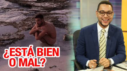 Cristian Cabrera Cuestiona Si Está Bien O Mal La Foto Del Regidor Mario Sosa Posando Desnudo En La Playa