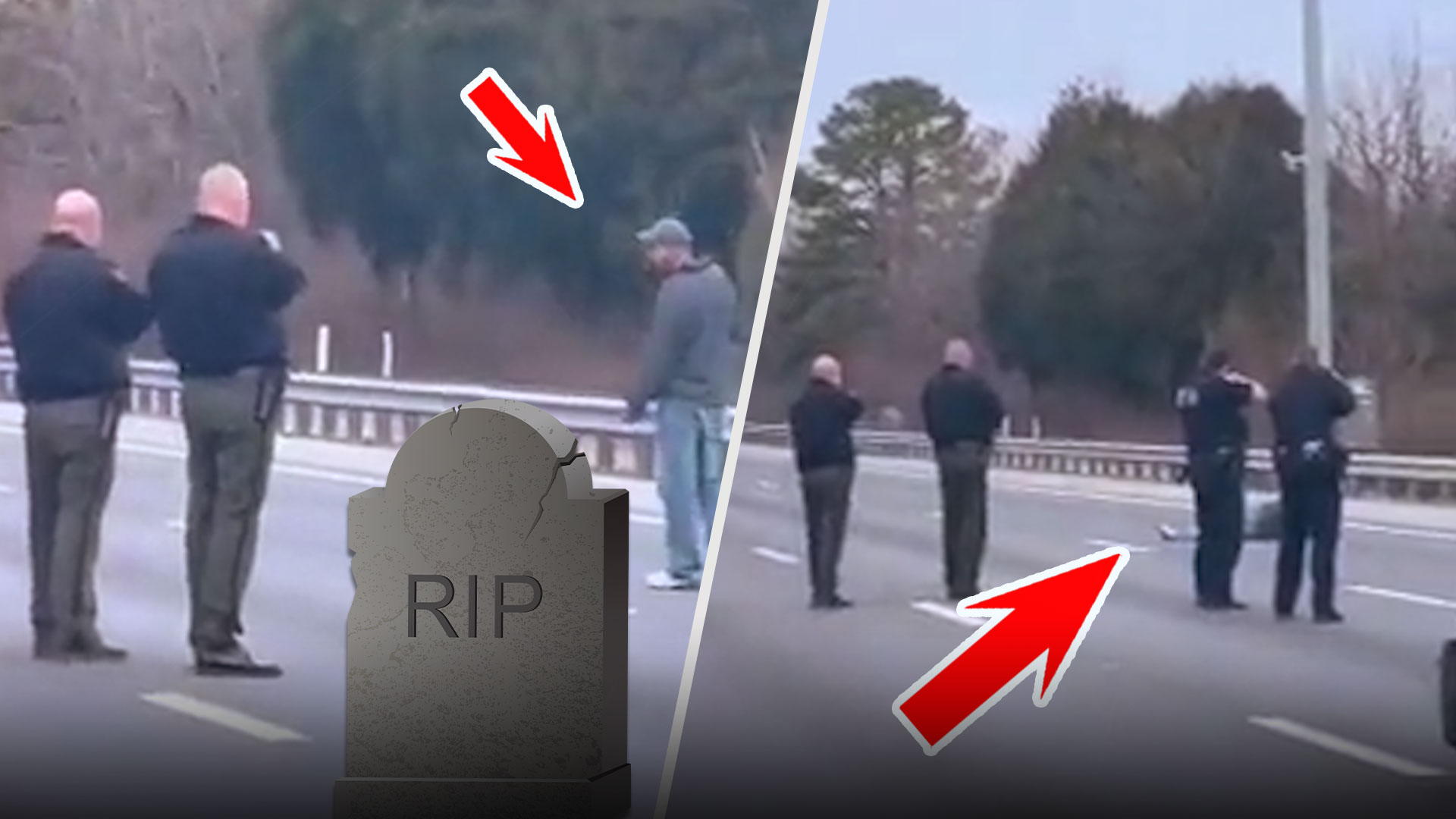 Policías Acribillan A Tiros A Un Hombre En Plena Carretera | No Tenía Una Pistola | Fuertes Imágenes 