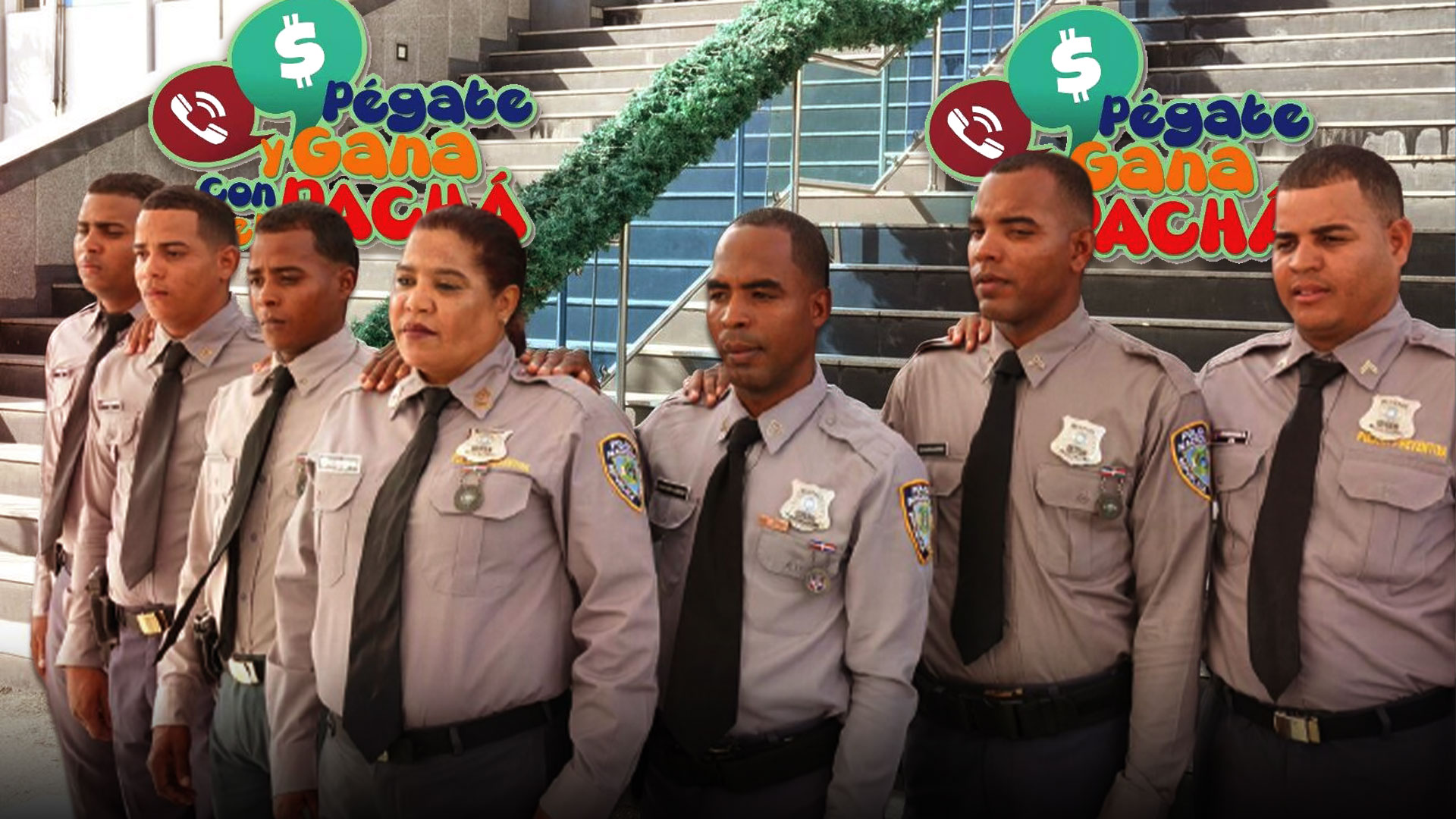 La Policía Nacional Recibe La Palabra De Dios | Pegate Y Gana Con El Pachá