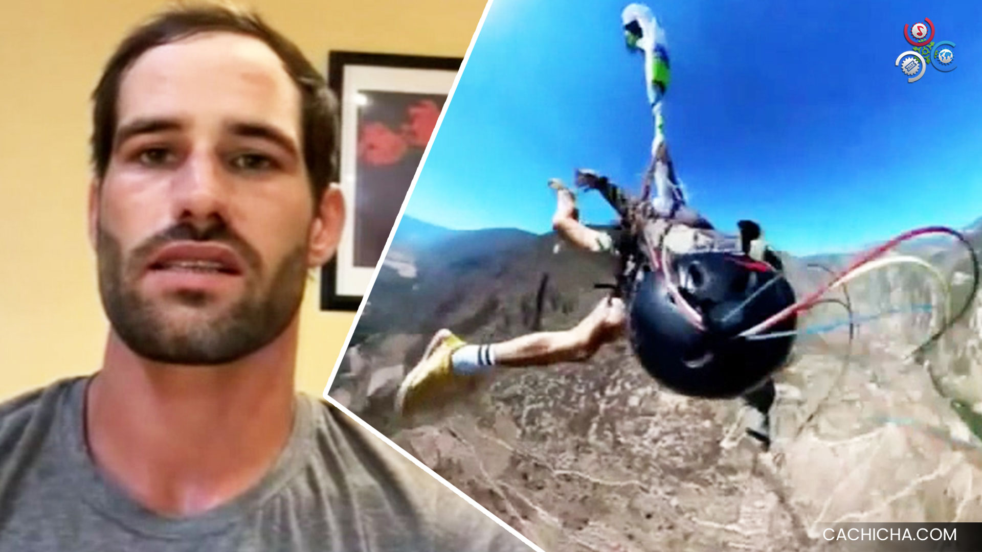 Así Fue Que Se Salvó El Parapentista Que Casi Pierde La Vida