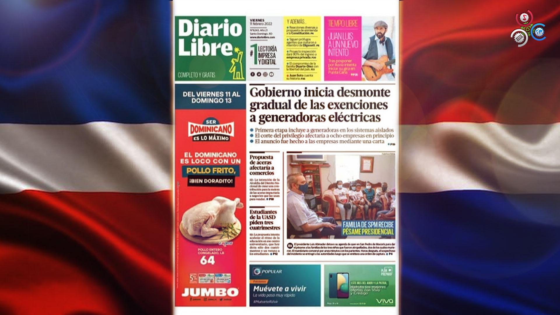 Las Principales Portadas De Los Periódicos En El Día De Hoy 11 De Febrero Del 2022