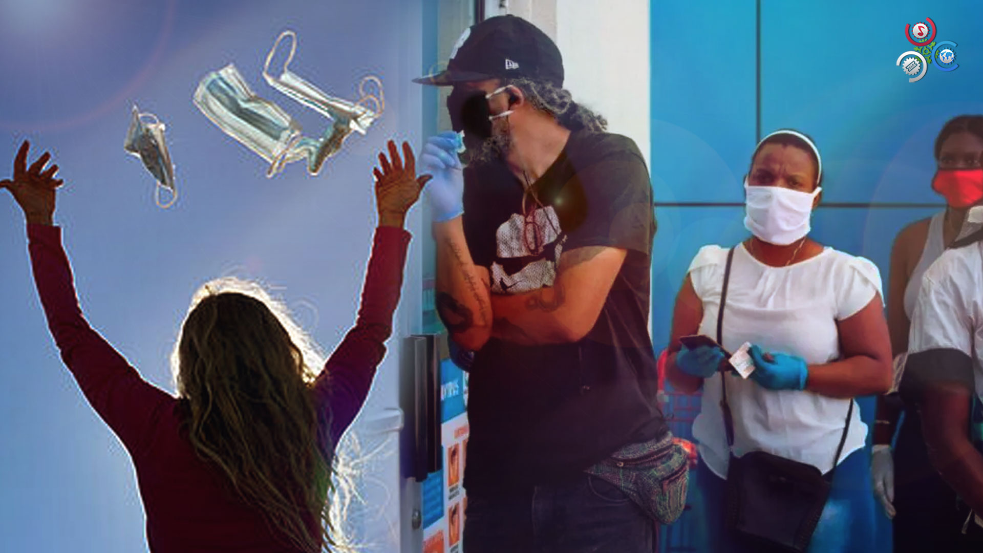 Pese A La Eliminación De Las Restricciones Contra El Covid-19 Las Personas Siguen Usando Sus Mascarillas