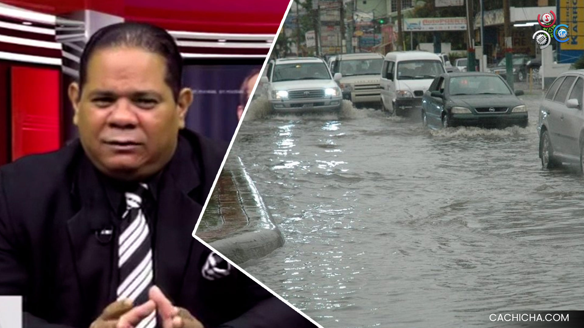 El Caos Que Se Hace En Santo Domingo Por Las Lluvias