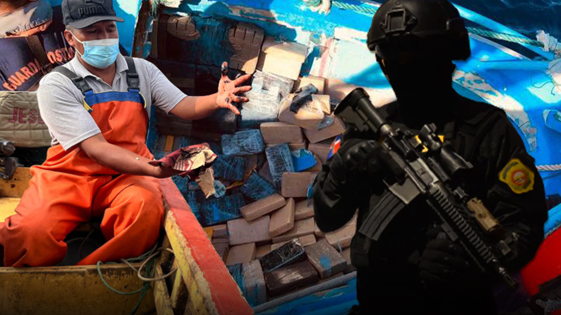 ¡Mira En Qué Parte Del País Los Pescadores Llevan A Sus Hijos A Buscar Drogas! 