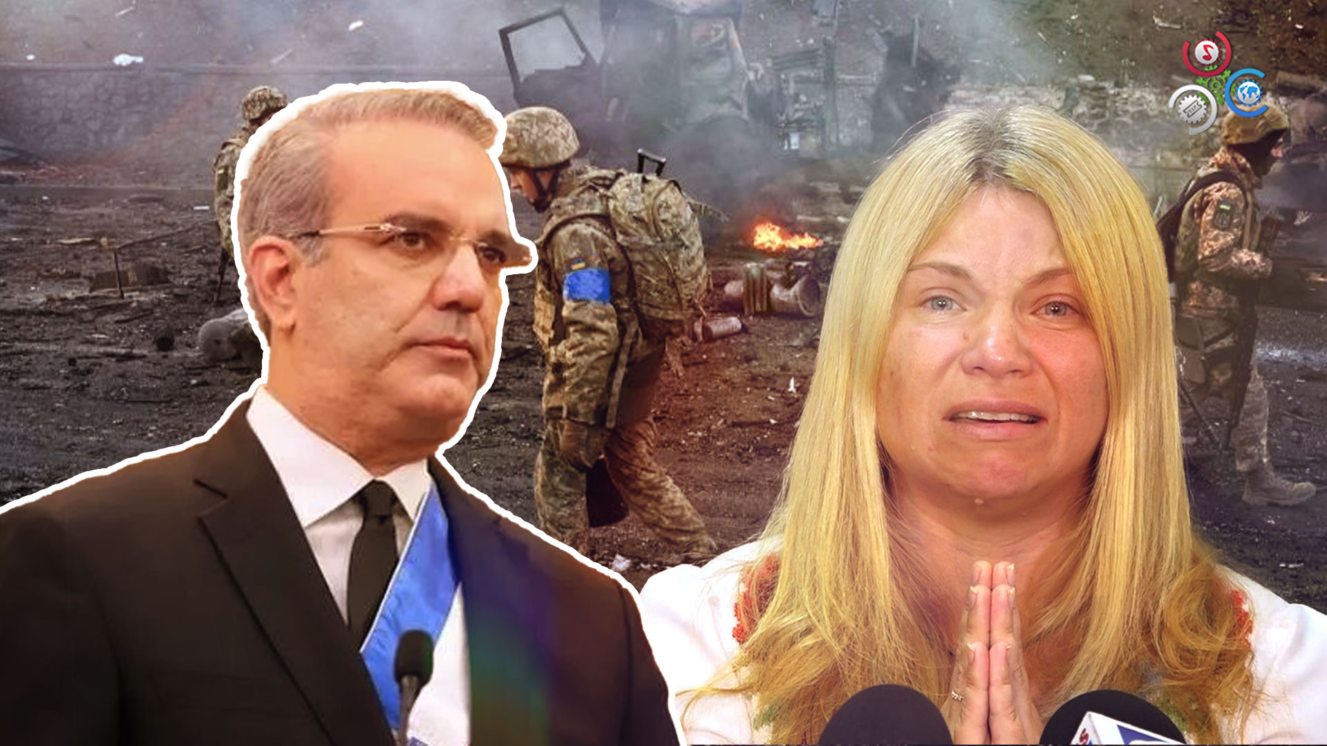 Esto Fue Lo Que Le Pidió La Cónsul De Ucrania Al Presidente Abinader Por Guerra De Rusia Y Ucrania | Se Va En Llanto 