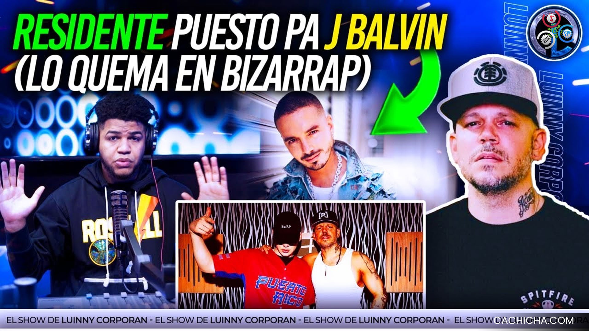 Residente || Bzrp (masacre Para J Balvin Le Manda Fuego Y Lo Humilla)