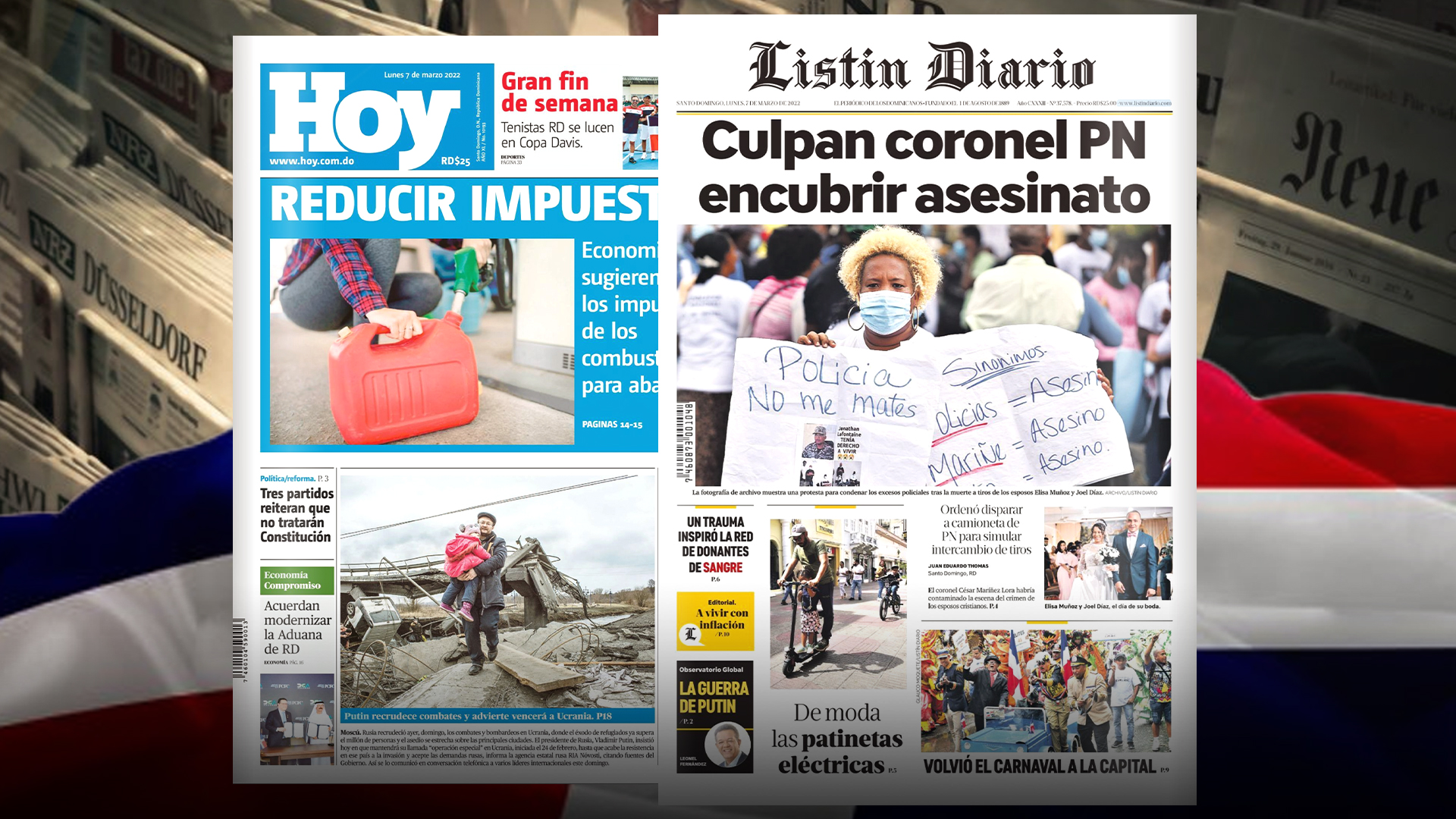 Principales Portadas De Periódicos Nacionales 