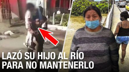 ¡Horrible! Mujer Lanza Su Hijo A Un Río Porque No Tenía Dinero Para Alimentarlo | Luego Intenta Escapar