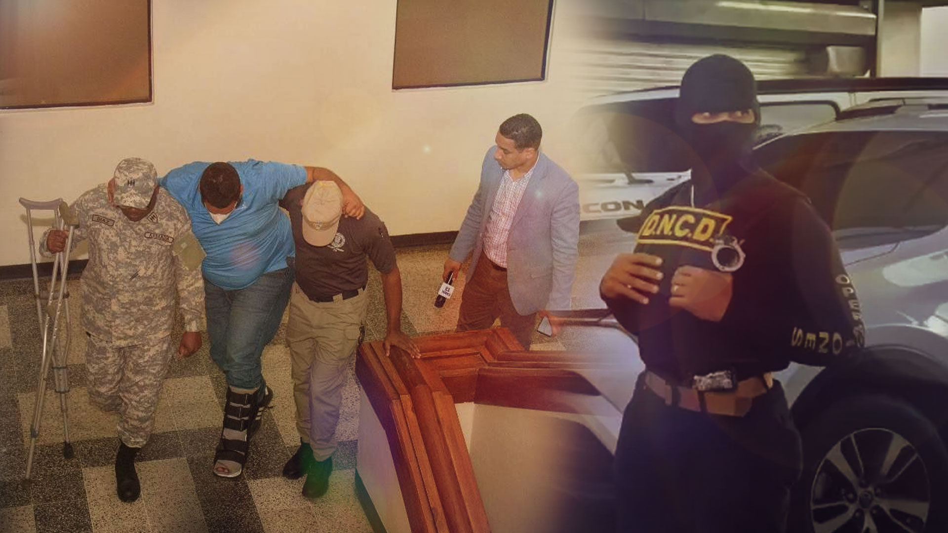 Abogados Y Familiares De Los Imputados En El Caso FM Acuden A La Cárcel Del Palacio De Justicia De Ciudad Nueva