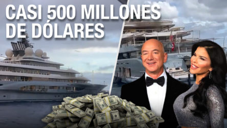Jeff Bezos Pasea Su Gigantesco Yate De por Las Cosas De Rep. Dom. | Casi 500 Millones De Dólares