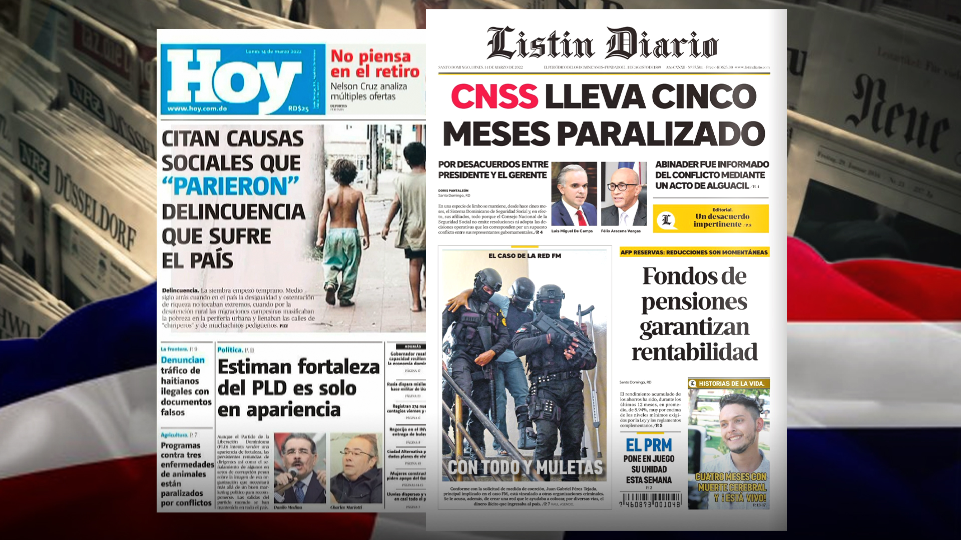 Las Principales Portadas De Los Periódicos Nacionales