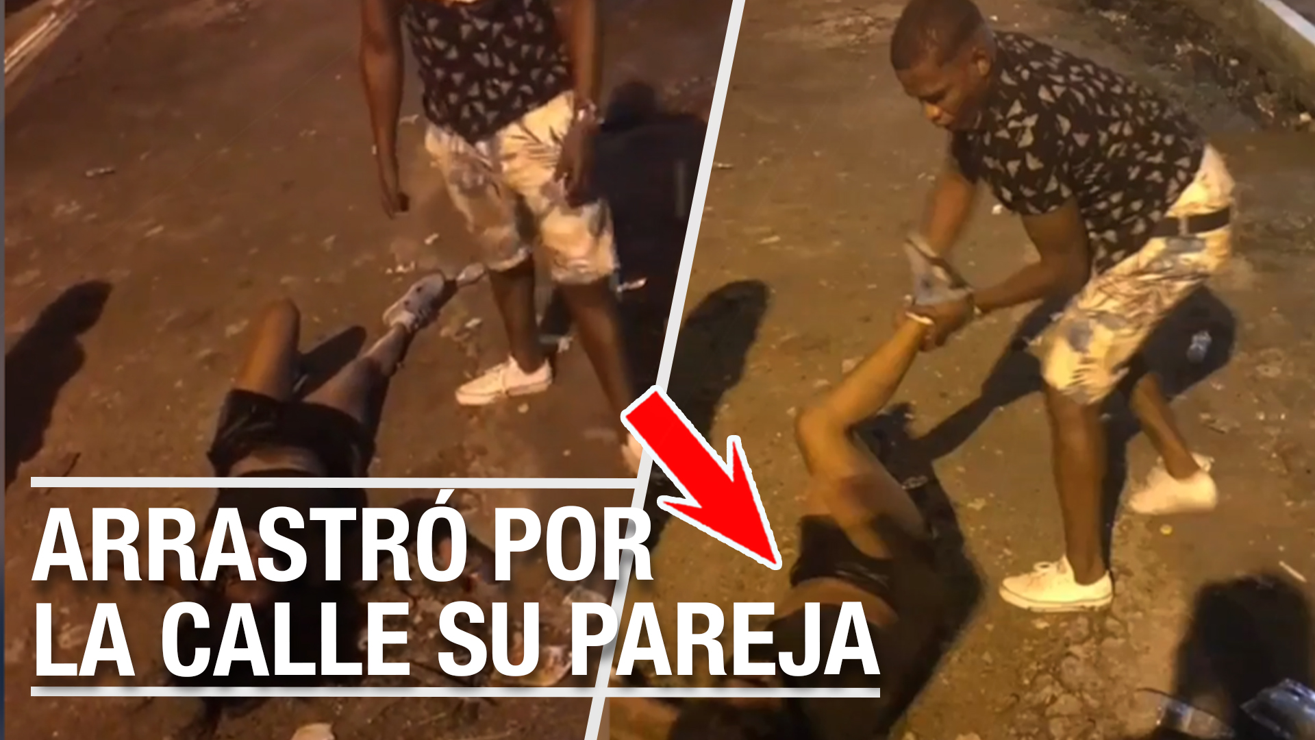 ¡DENUNCIA! Hombre Le Entro A Golpes Y Arrastró Por la Calle Su Pareja | Todo Por Celos 