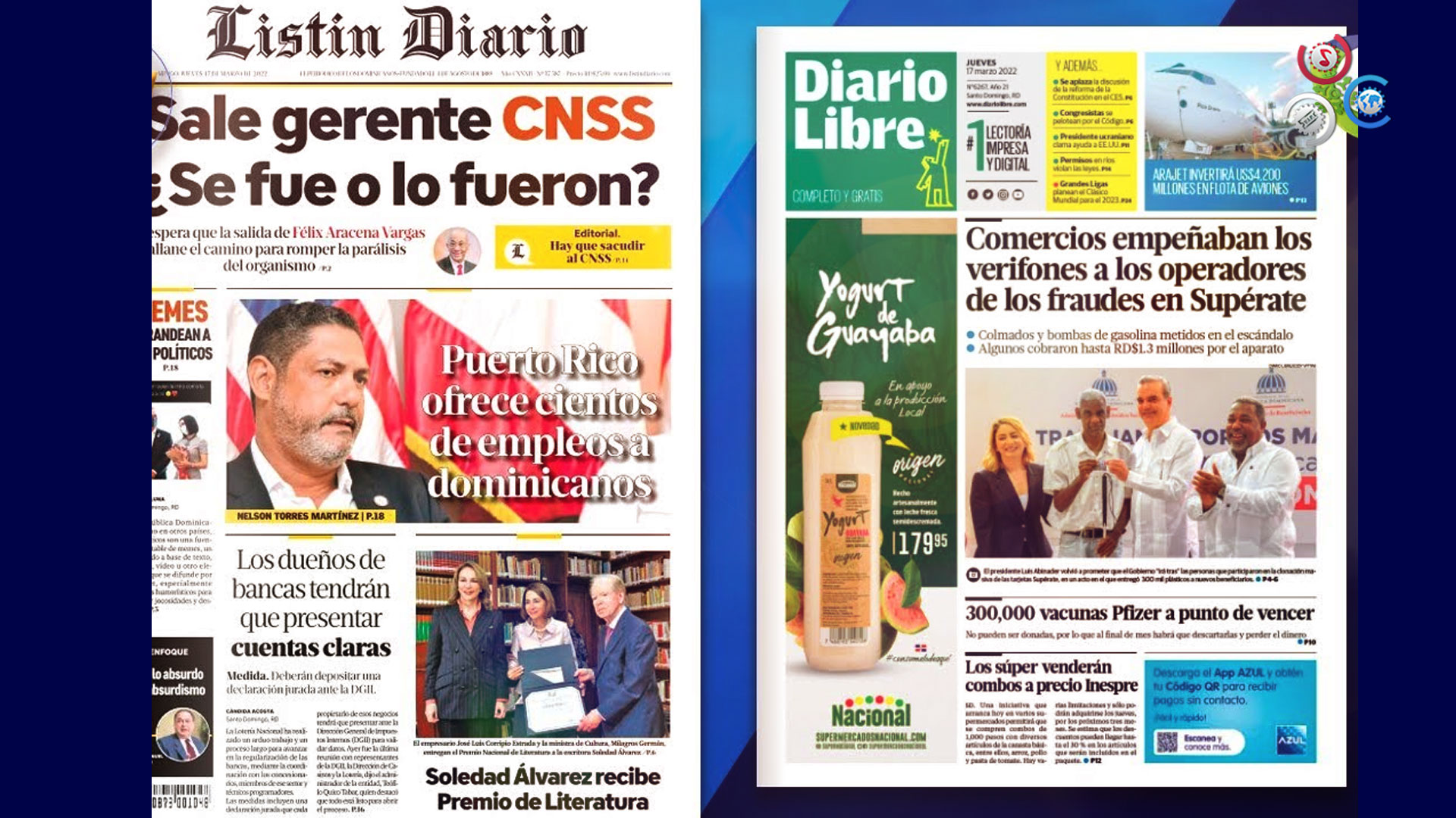 Las Principales Portadas De Los Periódicos En El Día De Hoy 17 De Marzo Del 2022
