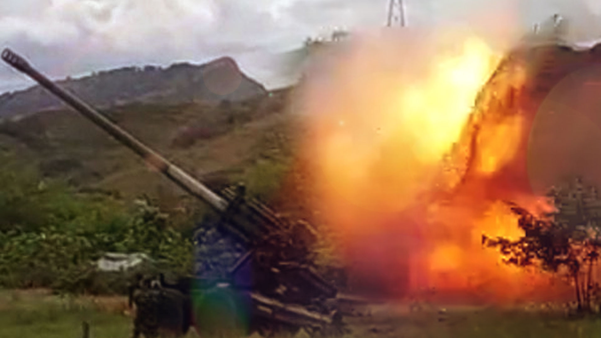 Momento Exacto De La Explosión En El Ejército Que Dejó A Cinco Soldados Mal Heridos