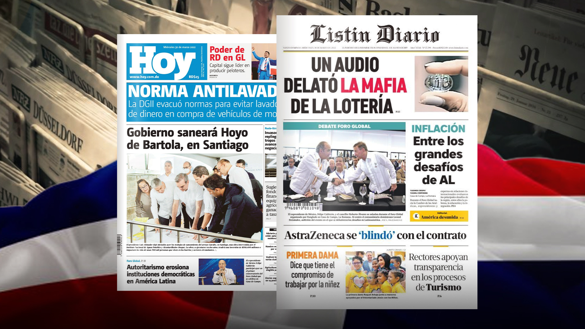Principales Portadas De Periódicos Nacionales 