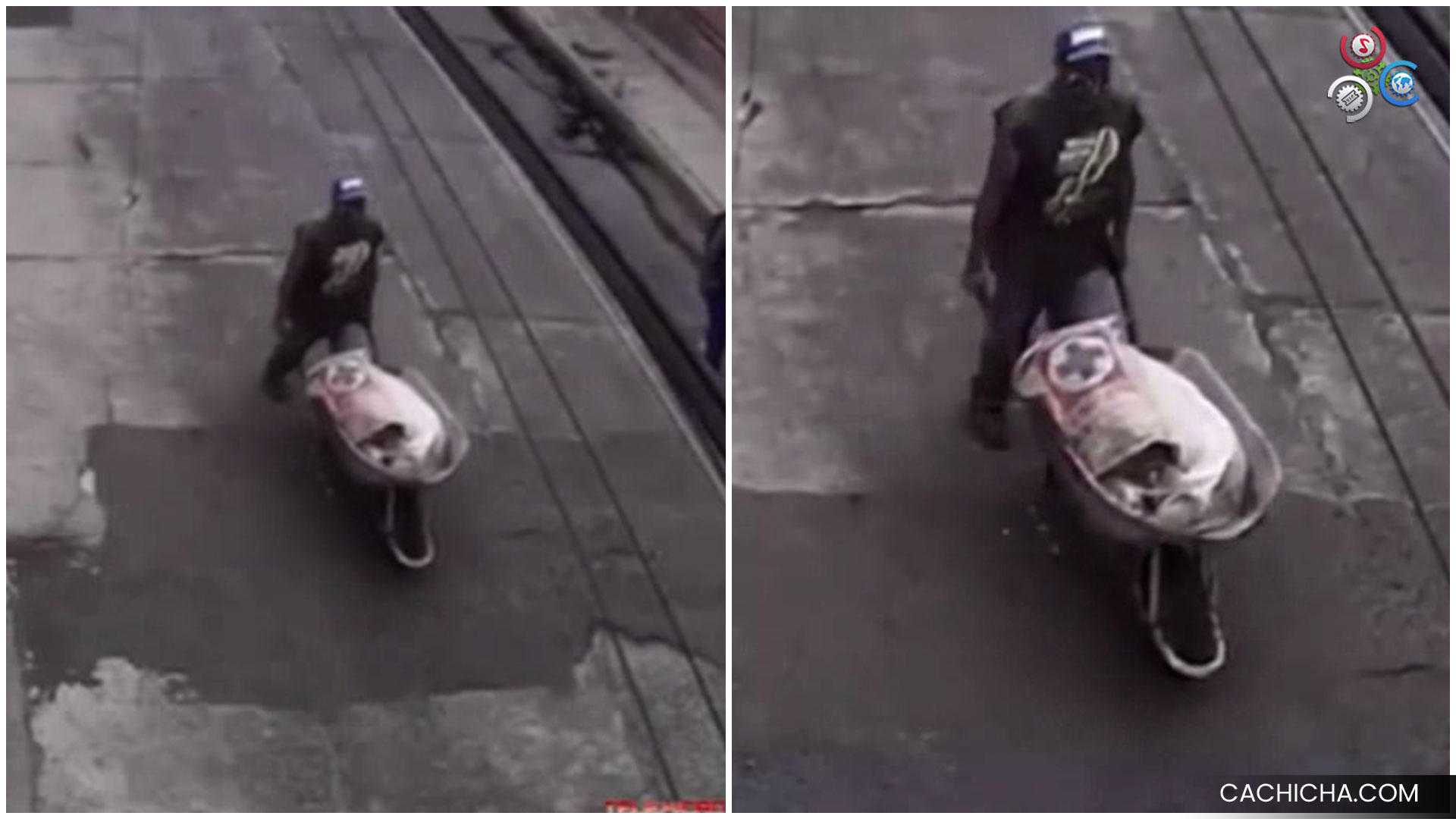 Presunto Asesino Se Pasea Con Los Restos De Una Mujer En Una Carretilla