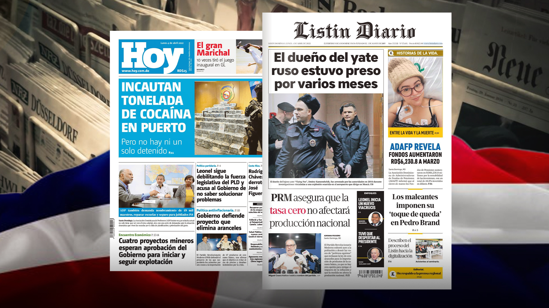Principales Portadas De Periódicos Nacionales 