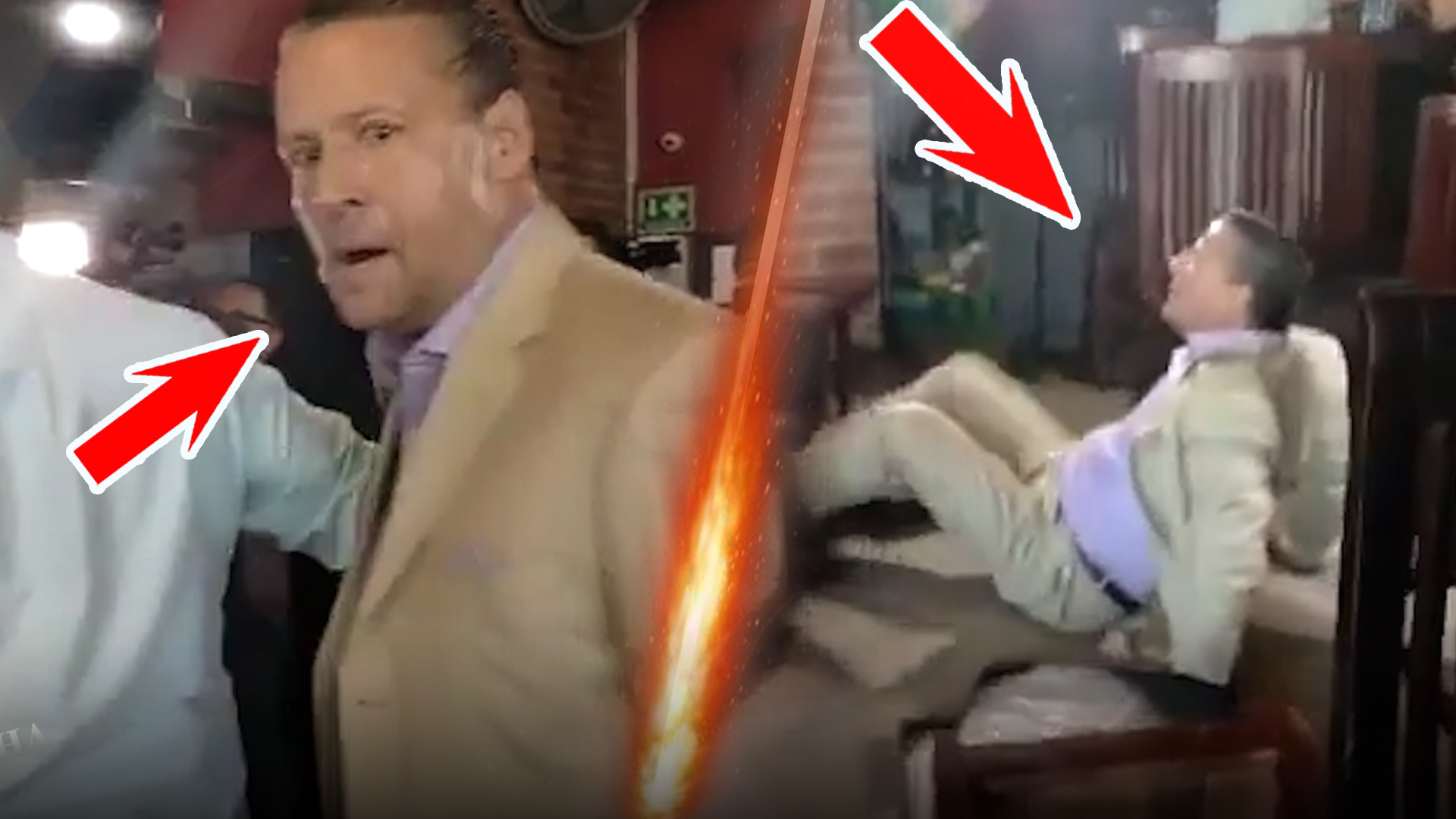 Alfredo Adame convocó Una conferencia De Prensa Que Terminó En Pelea | Le Dieron Hasta Patadas 