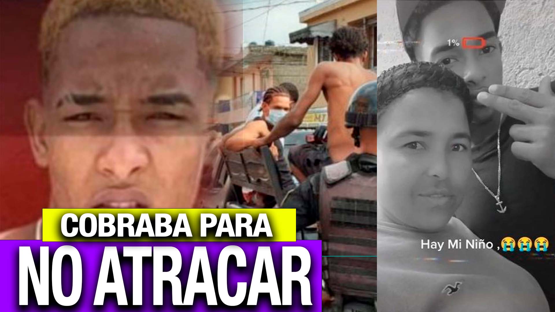 Alberto Caminero Revela Nuevos Detalles De “El Bombo” | Cobraba A La Gente Para No Atracarlos