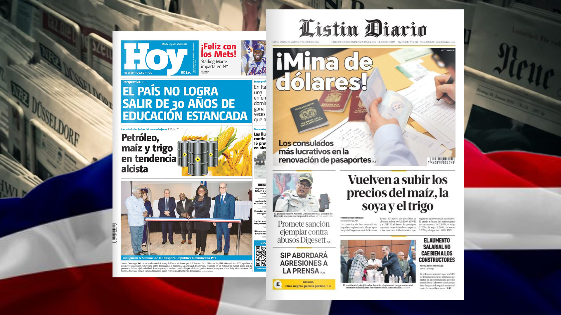 Principales Portadas De Los Periódicos Nacionales 