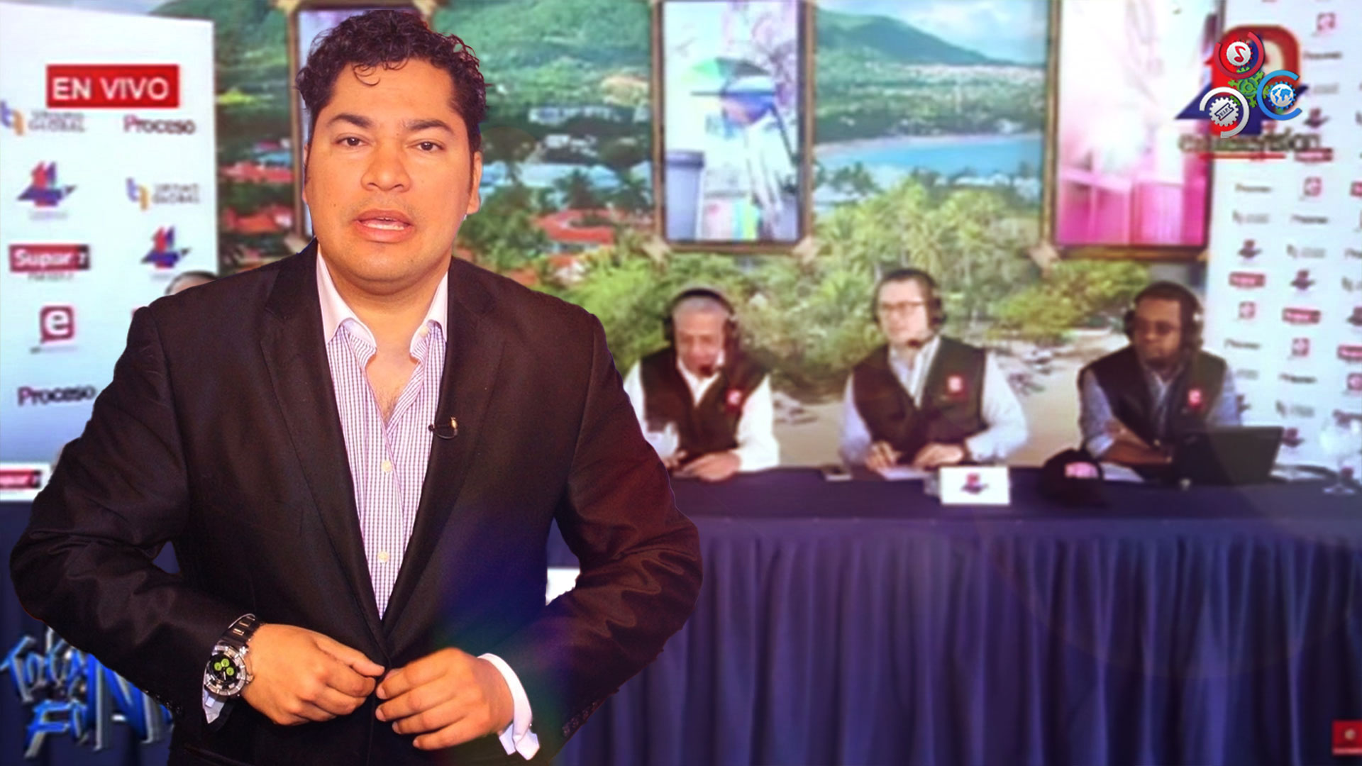 El Pachá Felicita A Danny Alcántara Y Todo Su Equipo Súper 7 Y Canal 24 TV Por El Trabajo De Cobertura De Sus Medios En Semana Santa