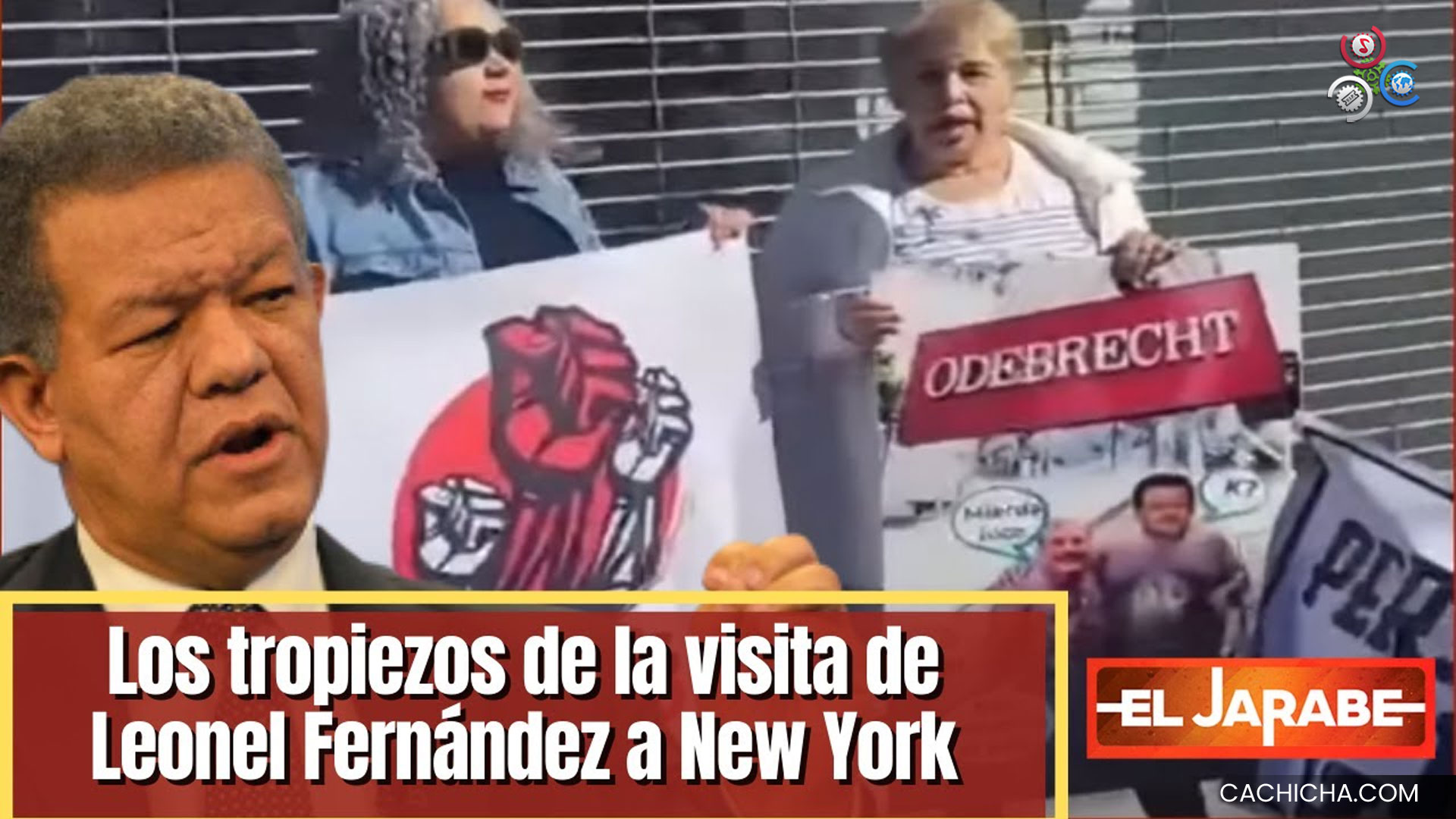 Los Tropiezos De La Visita De Leonel Fernández A New York