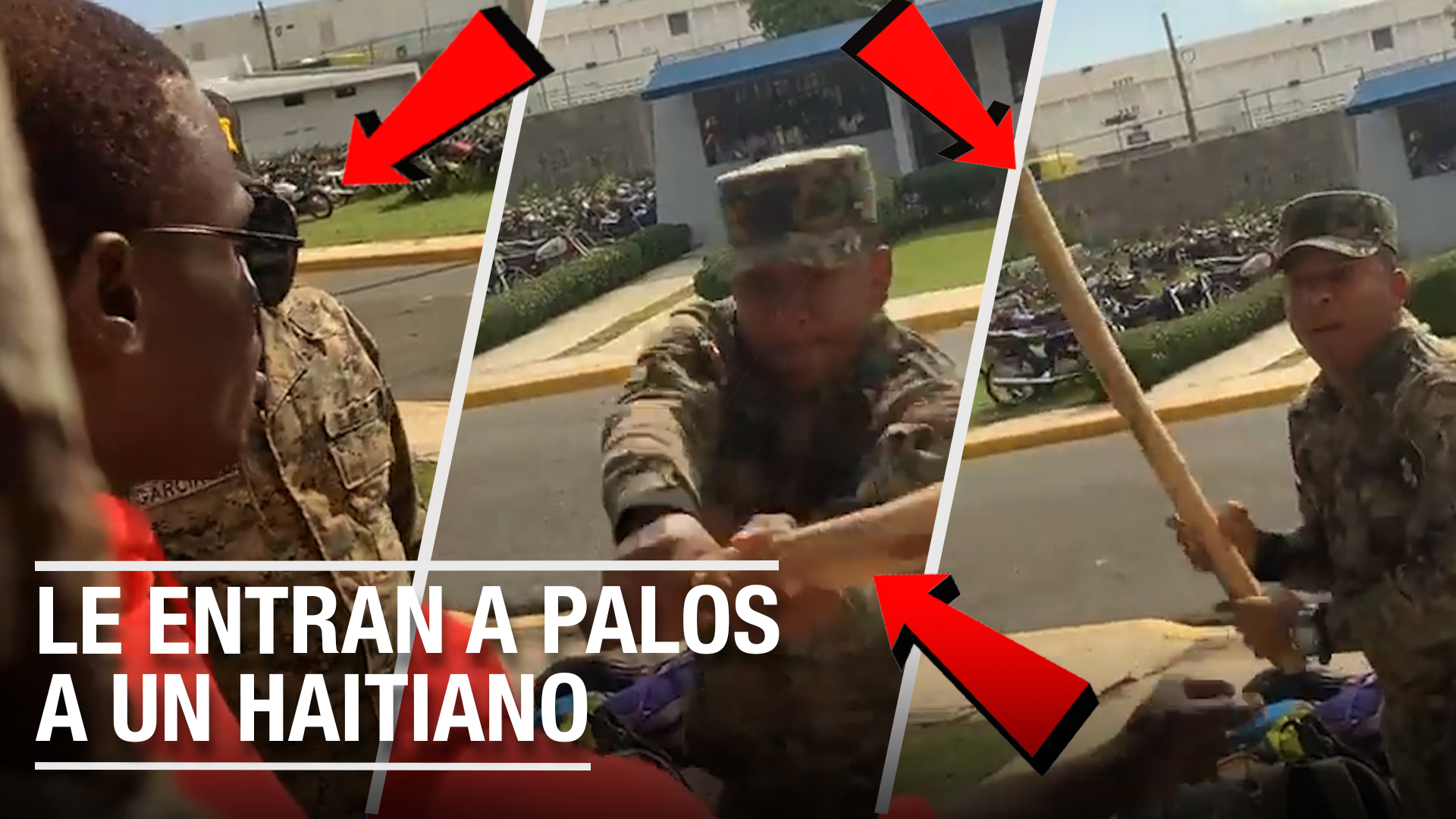 Oficial De Migración Le Entra A Palos A Un Haitiano | Claude Joseph Sigue Atacando El País 