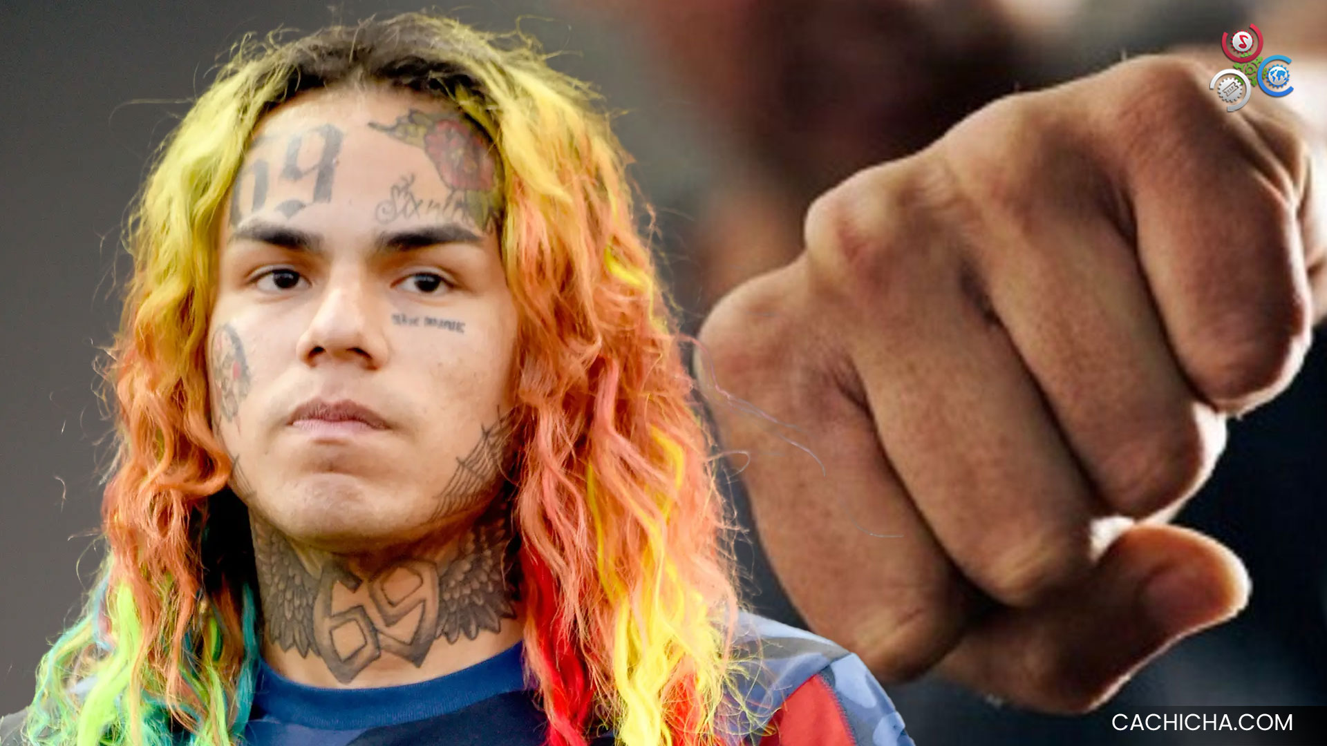 Hombre Golpea A Tekashi 6ix9ine En Una Discoteca En Miami