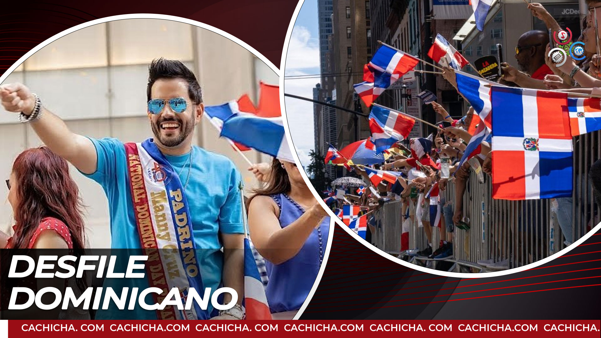 Diversas Celebridades En El Desfile Dominicano En NY