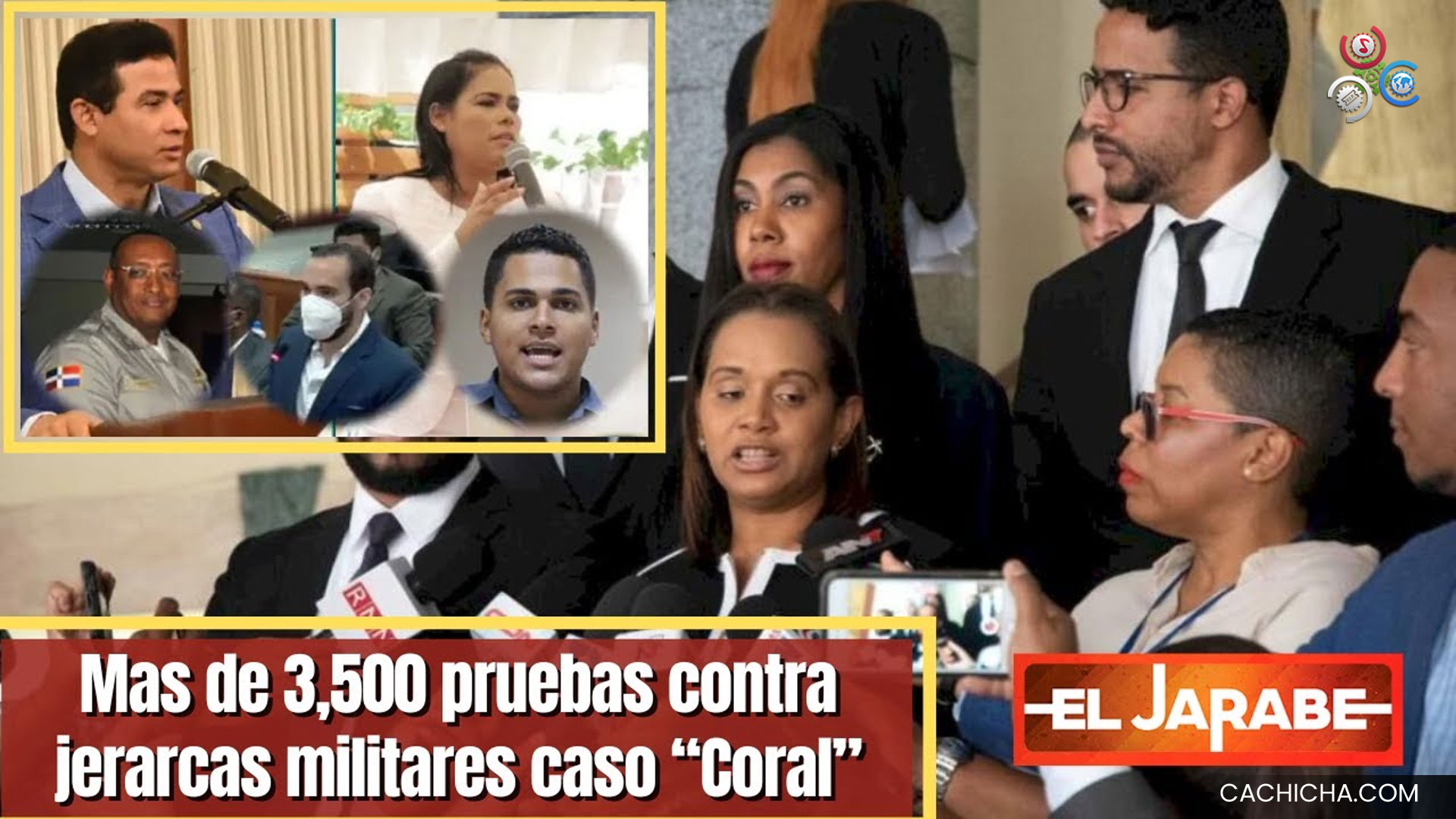 Más De 3,500 Pruebas Contra Jerarcas Militares Caso “Coral”
