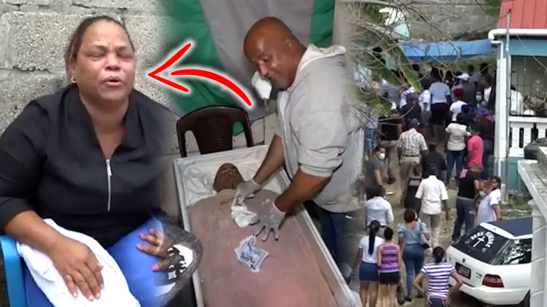 Familiares Lloran La Muerte De Bombero Asesinado A Tiros Para Robarle Motor En Los Alcarrizos