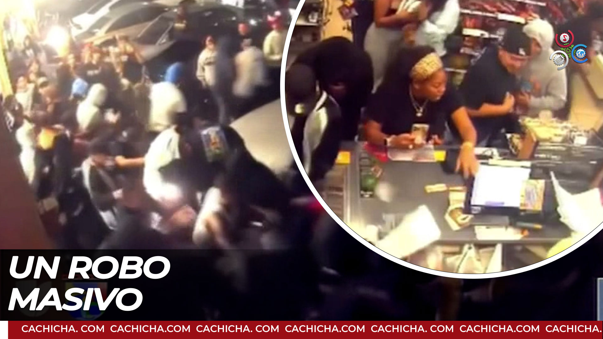 Decenas De Ladrones Atracan Tienda En California