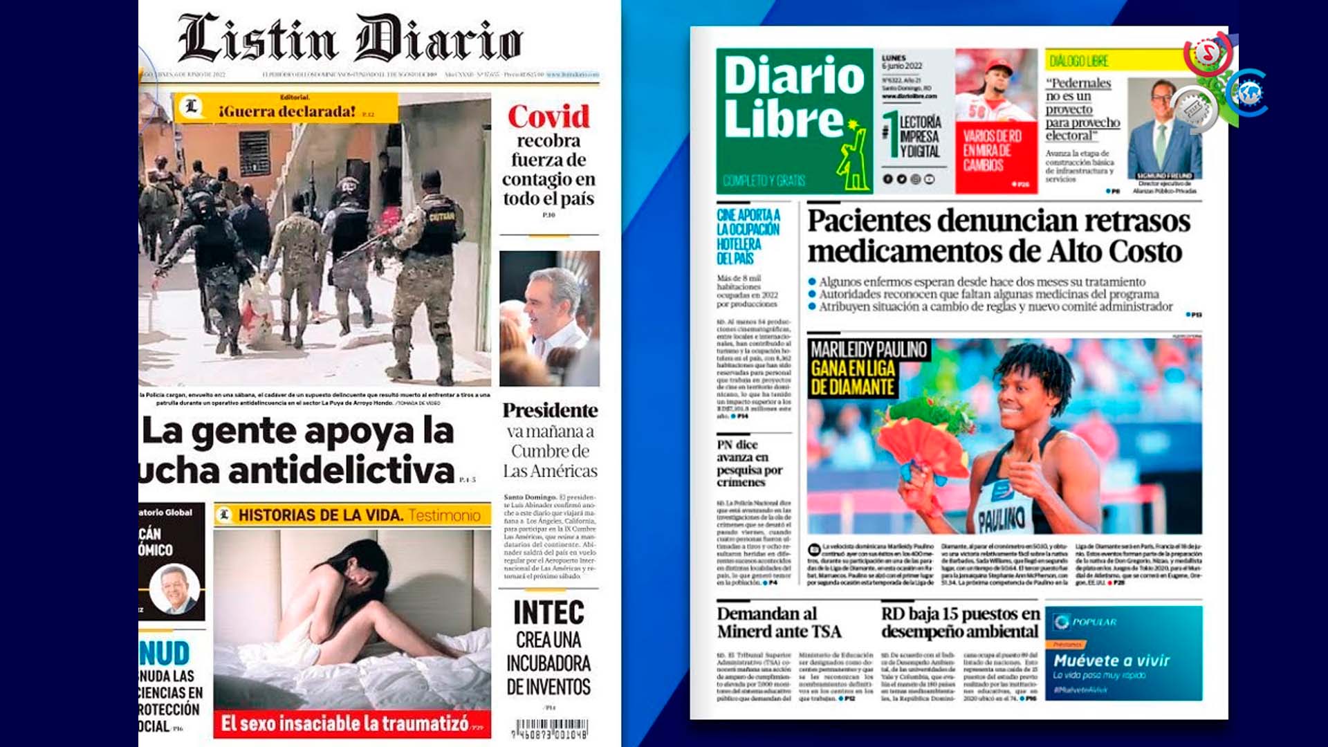 Las Principales Portadas De Los Periódicos En El Día De Hoy 6 De Junio Del 2022