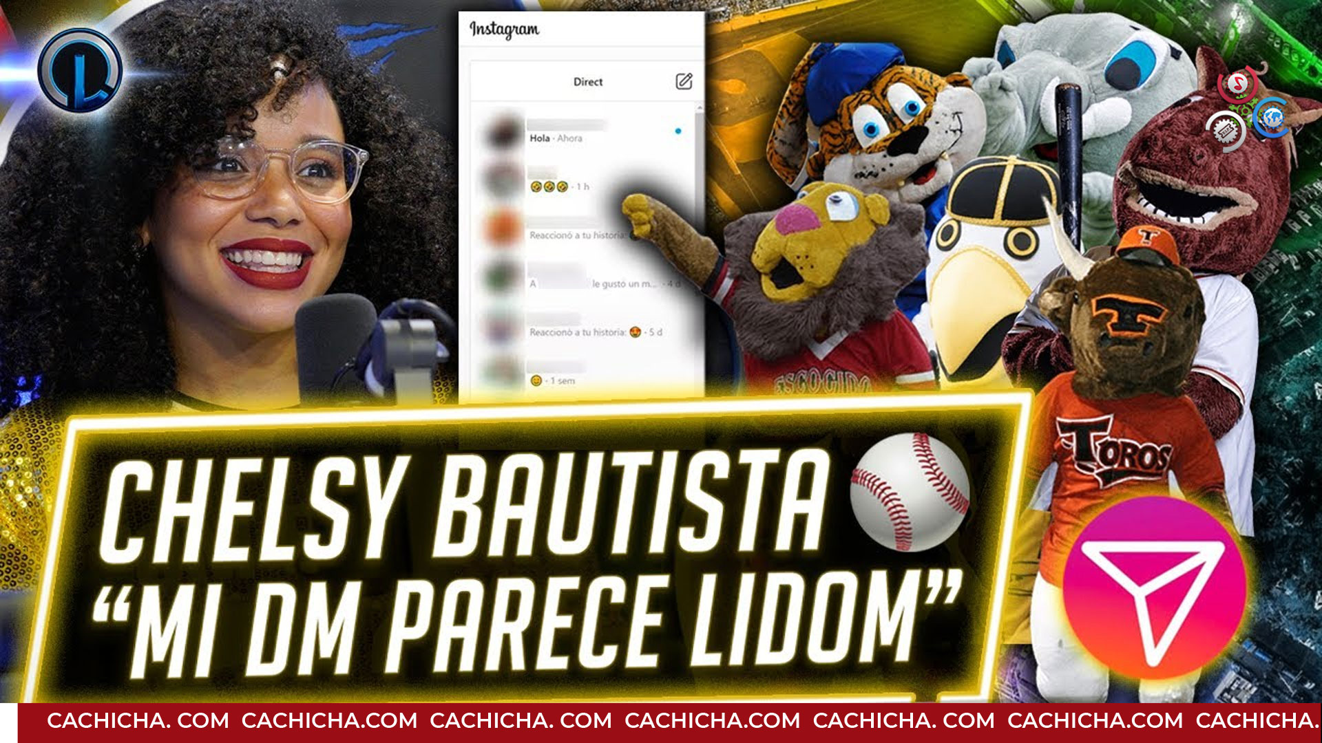 Chelsy Tira “pa’ Lante” Los Peloteros Que Le Mandan DM