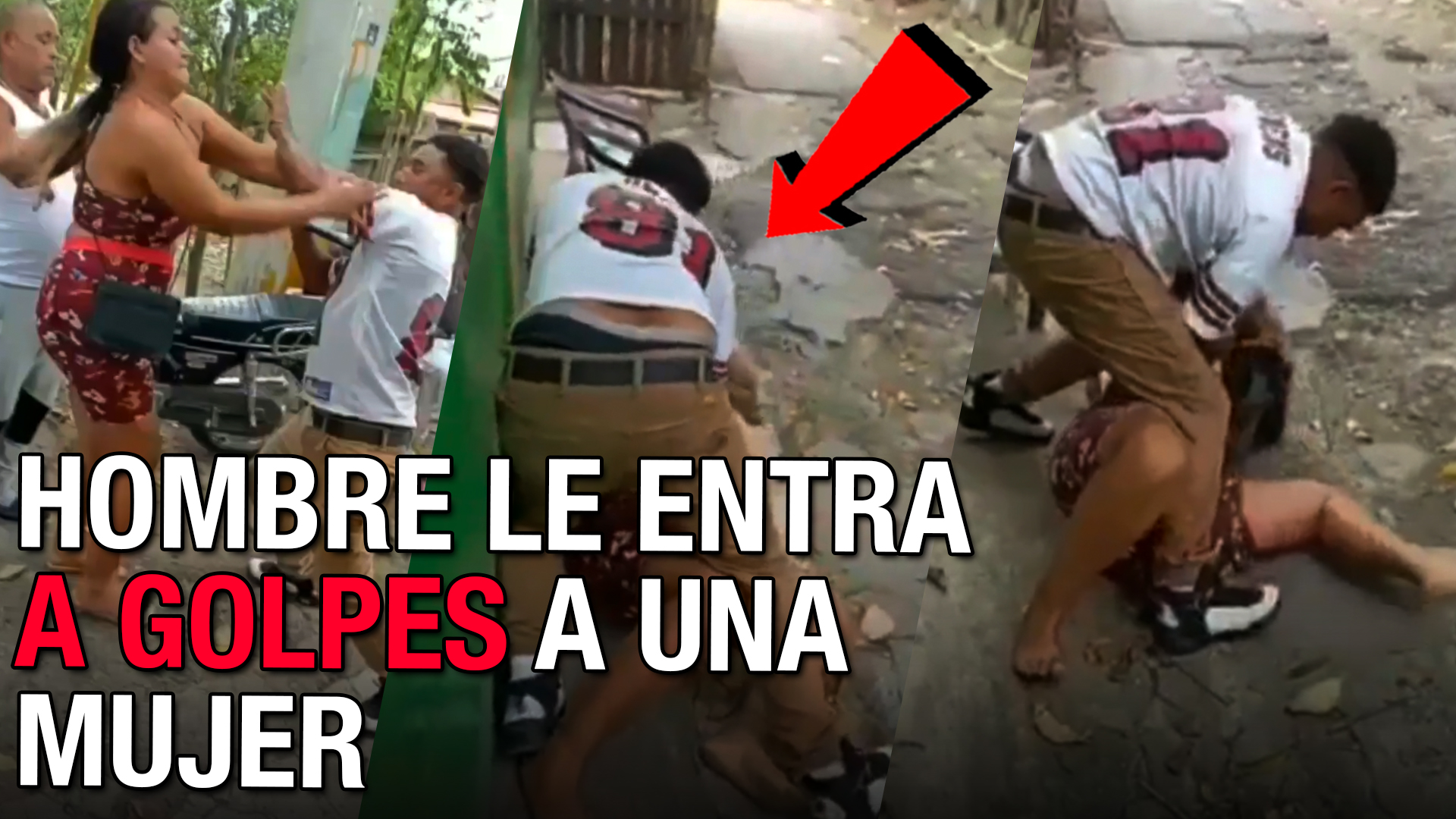 ¡Hombre Es Captado En Video ENTRÁNDOLE A GOLPES A Una Mujer! 