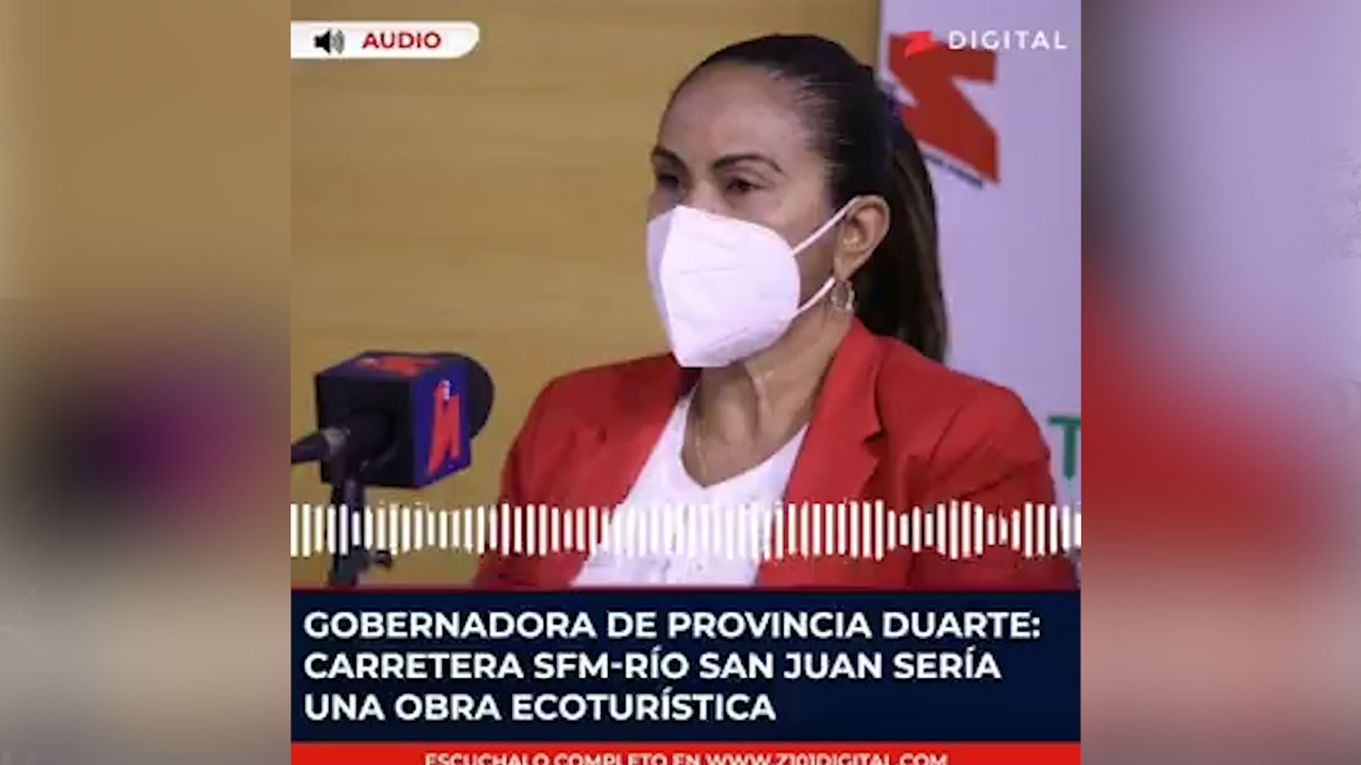 Gobernadora De Provincia Duarte: Carretera SFM-Río San Juan Sería Una Obra Eco Turística