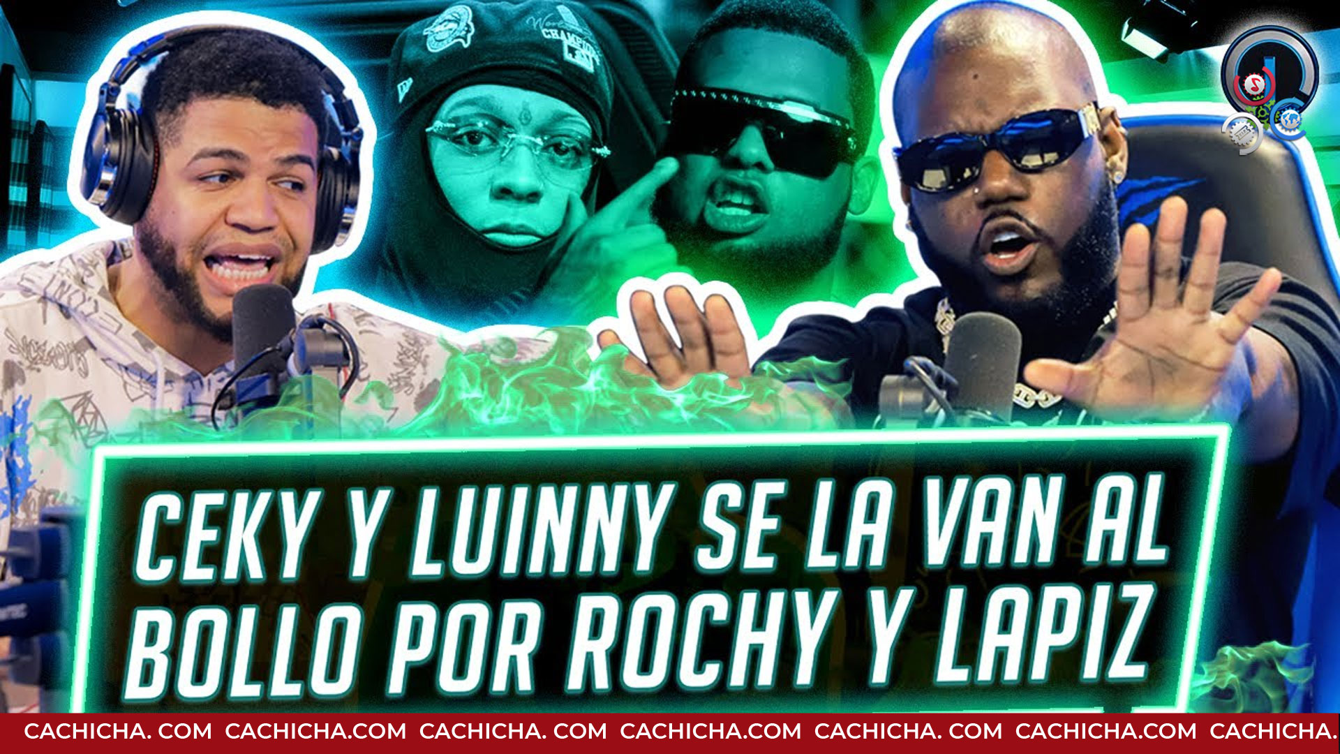 Ceky Viciny Y Luinny “se Van Al Bollo” Discutiendo Por Lápiz Y Rochy