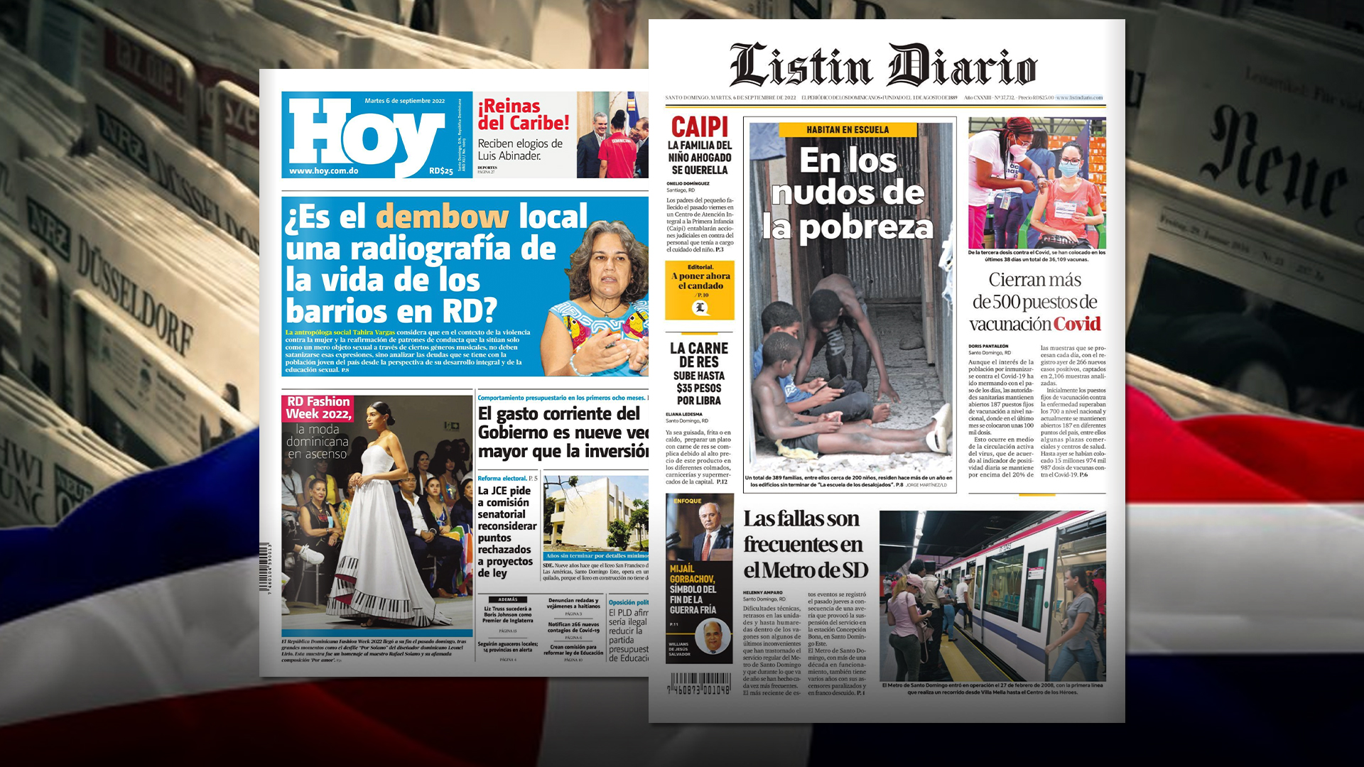 Principales Portadas De Periódicos Nacionales | 06-09-2022