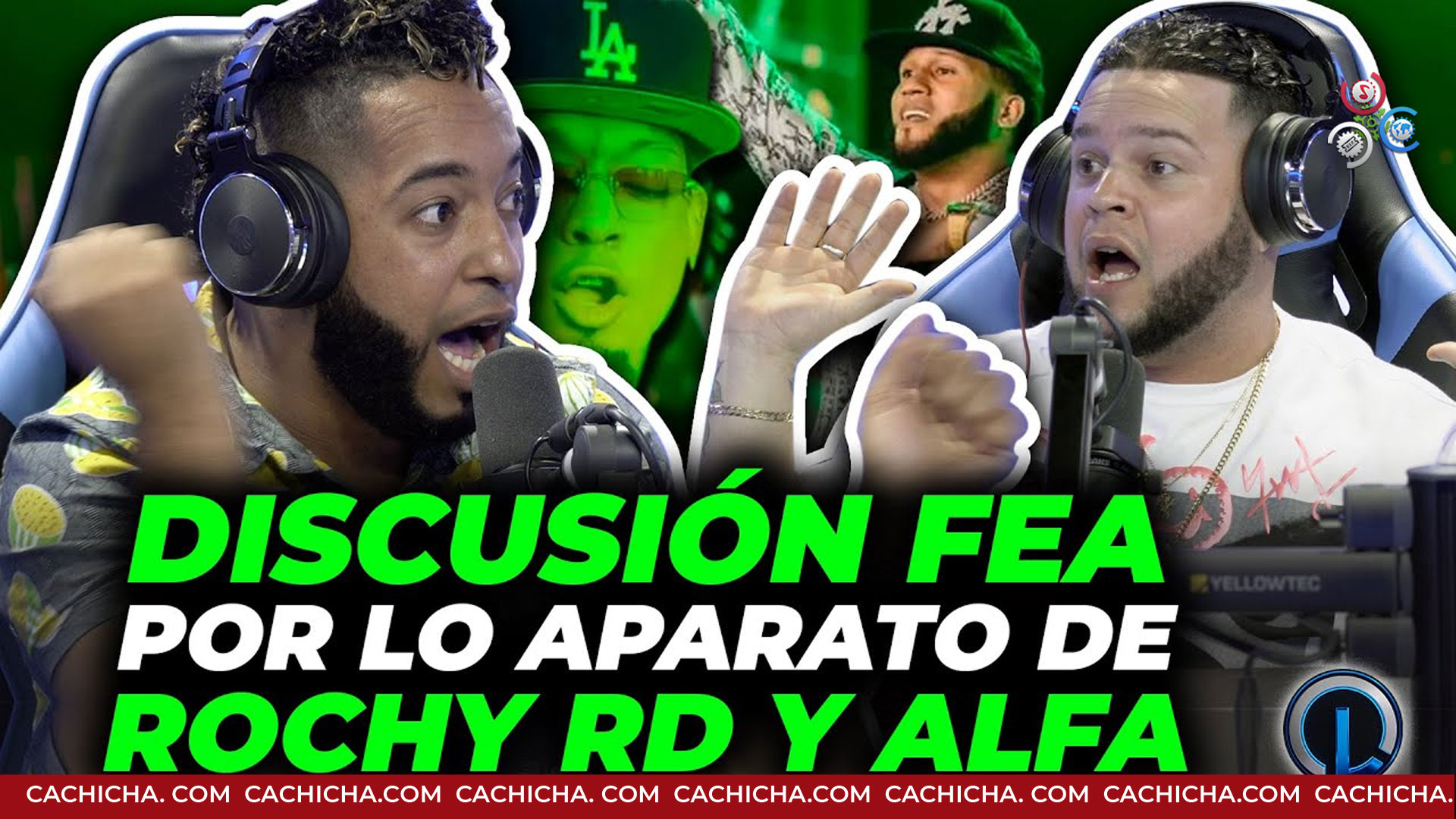 Fuerte Discusión Por “lo Aparato” De Rochy Y El Alfa