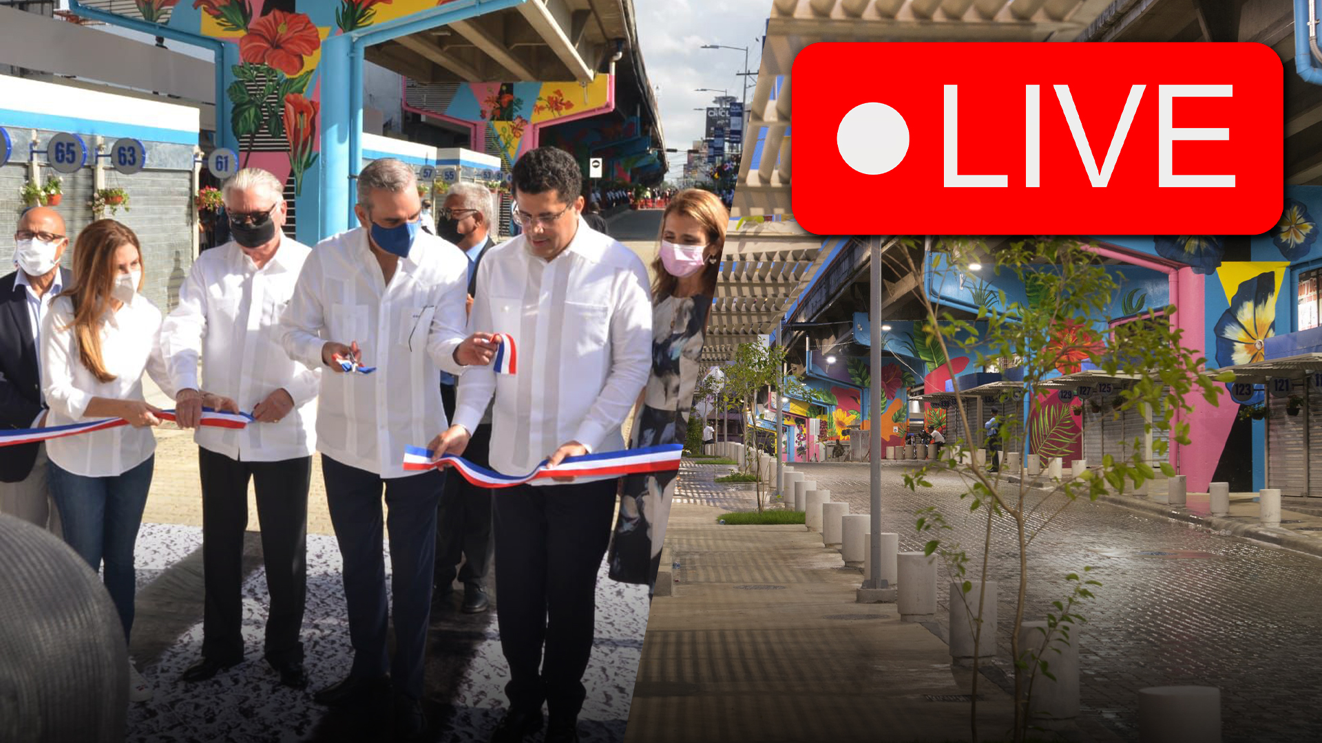 El Presidente Inaugura La Segunda Etapa De La Remodelación De La Duarte Con París  