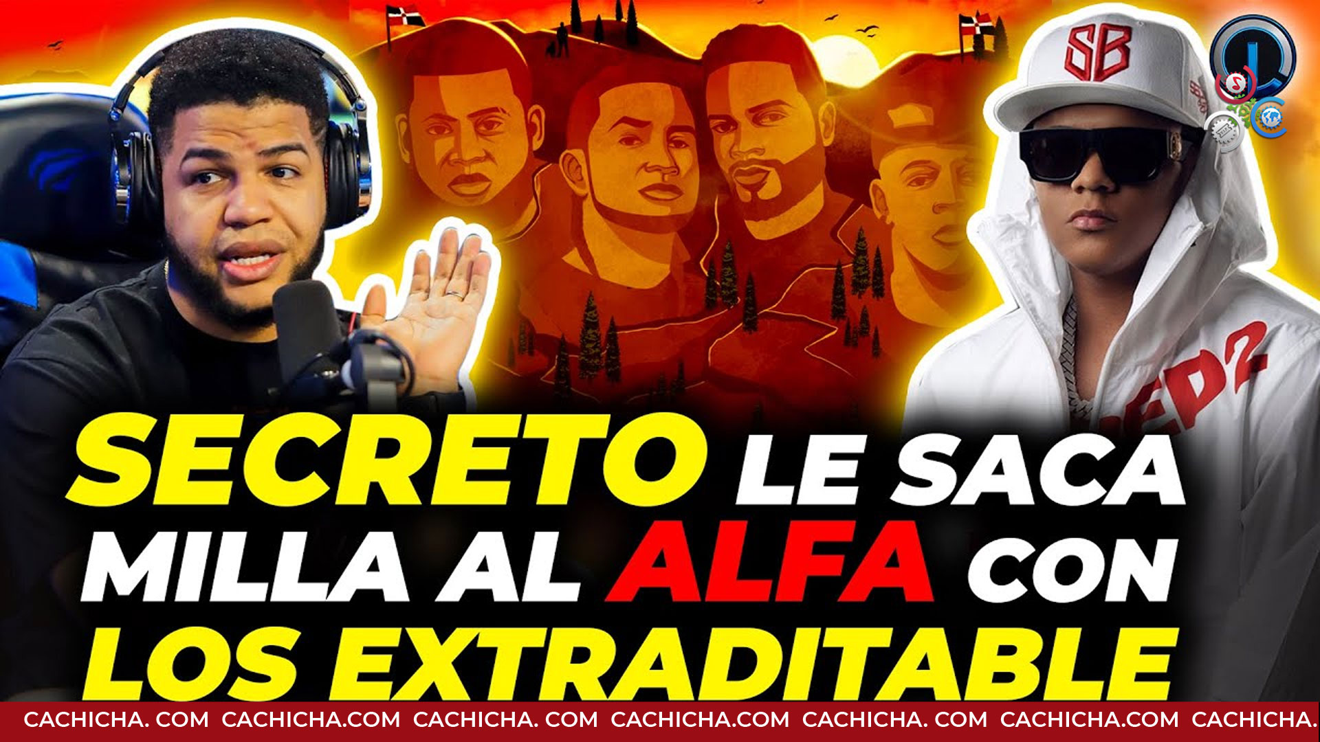Secreto Le Saca La Milla A Alfa; Anuncia álbum “Los Extraditables” Con Lápiz Y Mozart