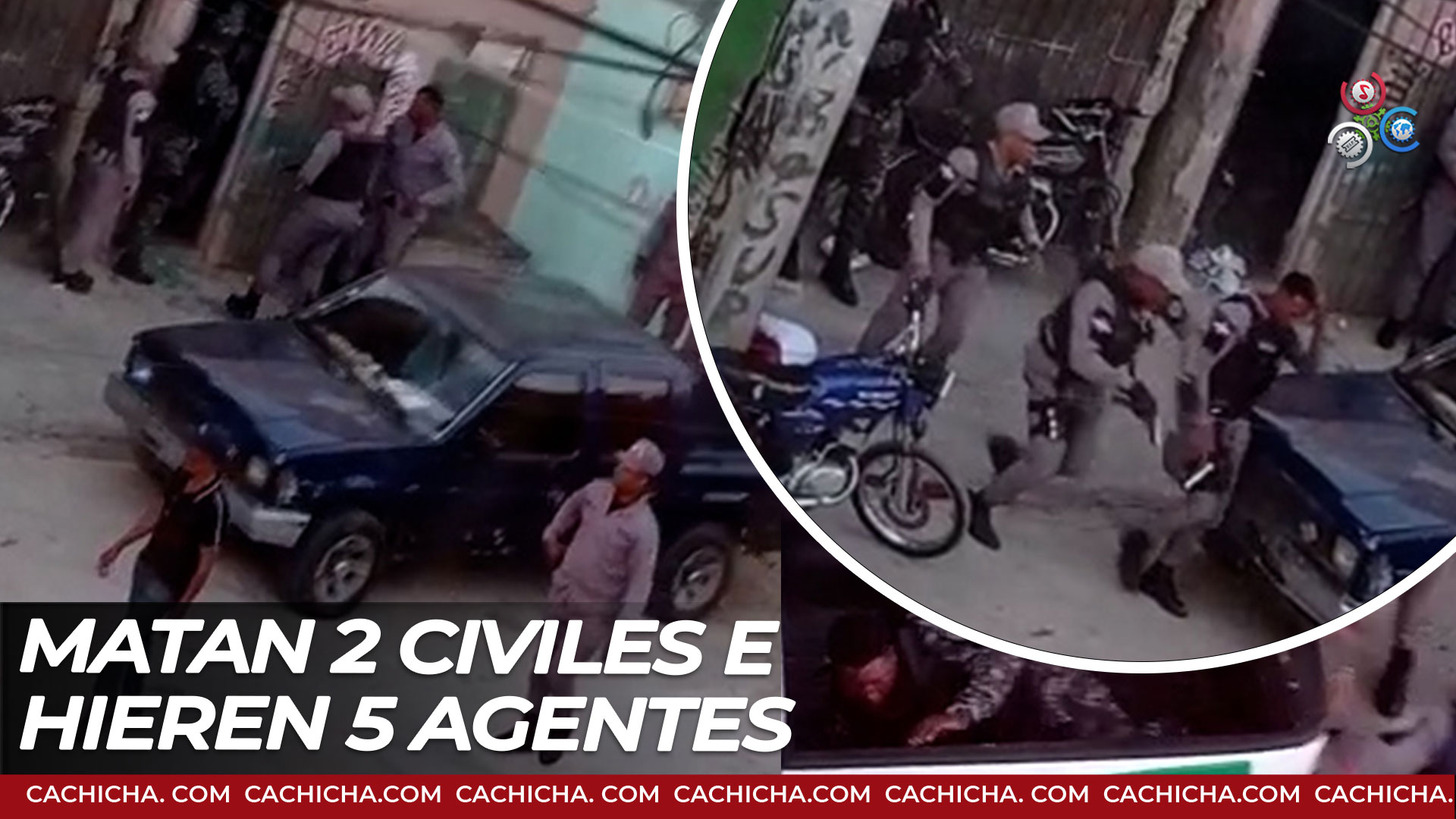 Hombre Mata Dos Personas, Hiere Cinco Policías Y Se Atrinchera Con Fusil