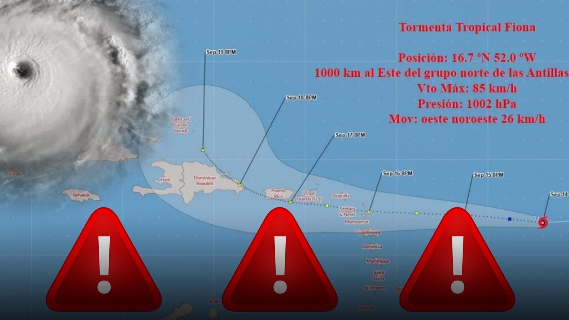 Todo Lo Que Debes Saber Ante La Llegada De La Tormenta Tropical Fiona A RD